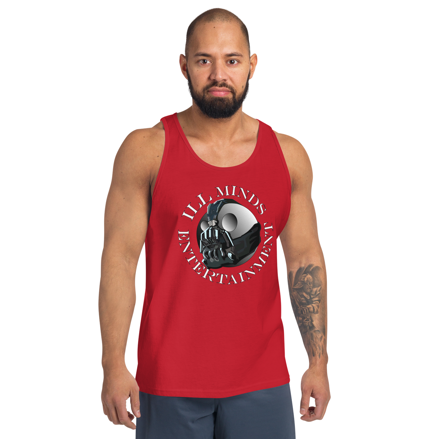 iLL Minds - Robo Entertainment Men's Tank Top | Trendy Streetwear | Urban Fashion | Casual Summer Apparel