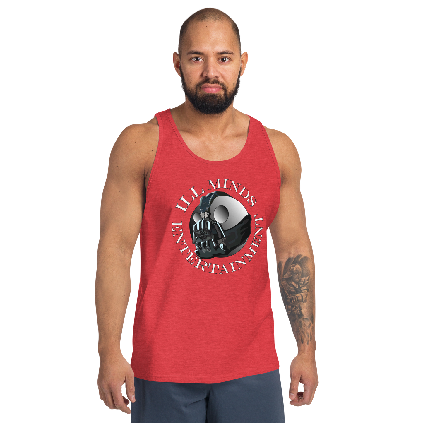 iLL Minds - Robo Entertainment Men's Tank Top | Trendy Streetwear | Urban Fashion | Casual Summer Apparel