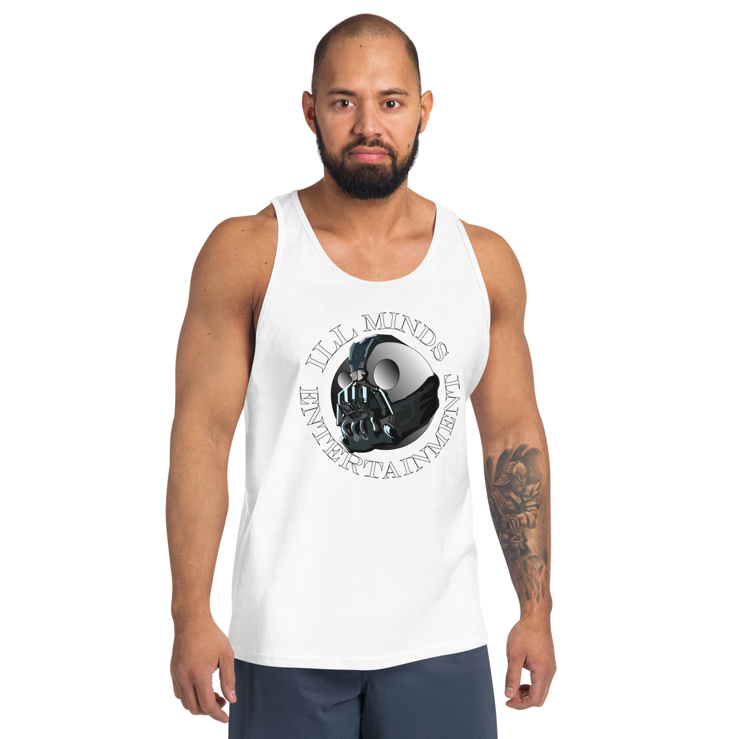 iLL Minds - Robo Entertainment Men's Tank Top | Trendy Streetwear | Urban Fashion | Casual Summer Apparel