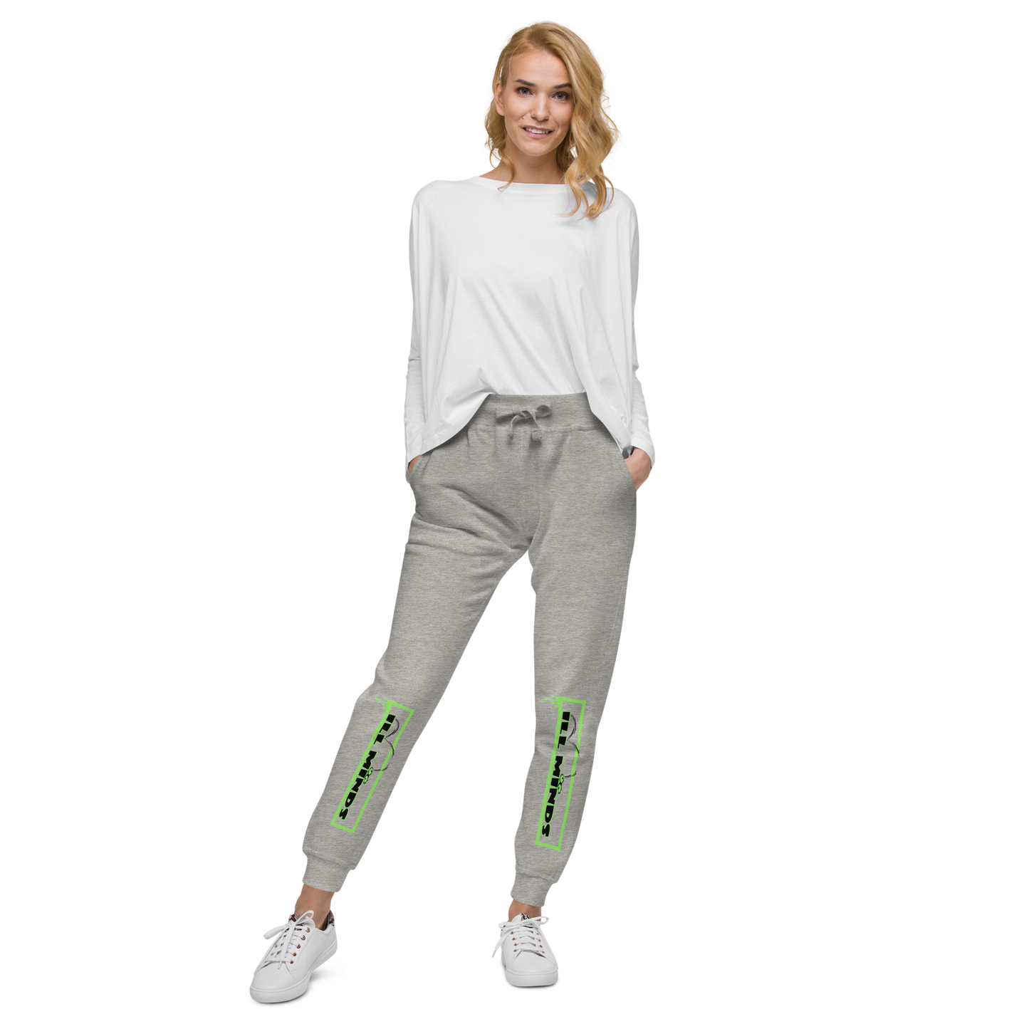 iLL Minds - iLL Eyes - Unisex Fleece Sweatpants – Hip-Hop Streetwear Joggers