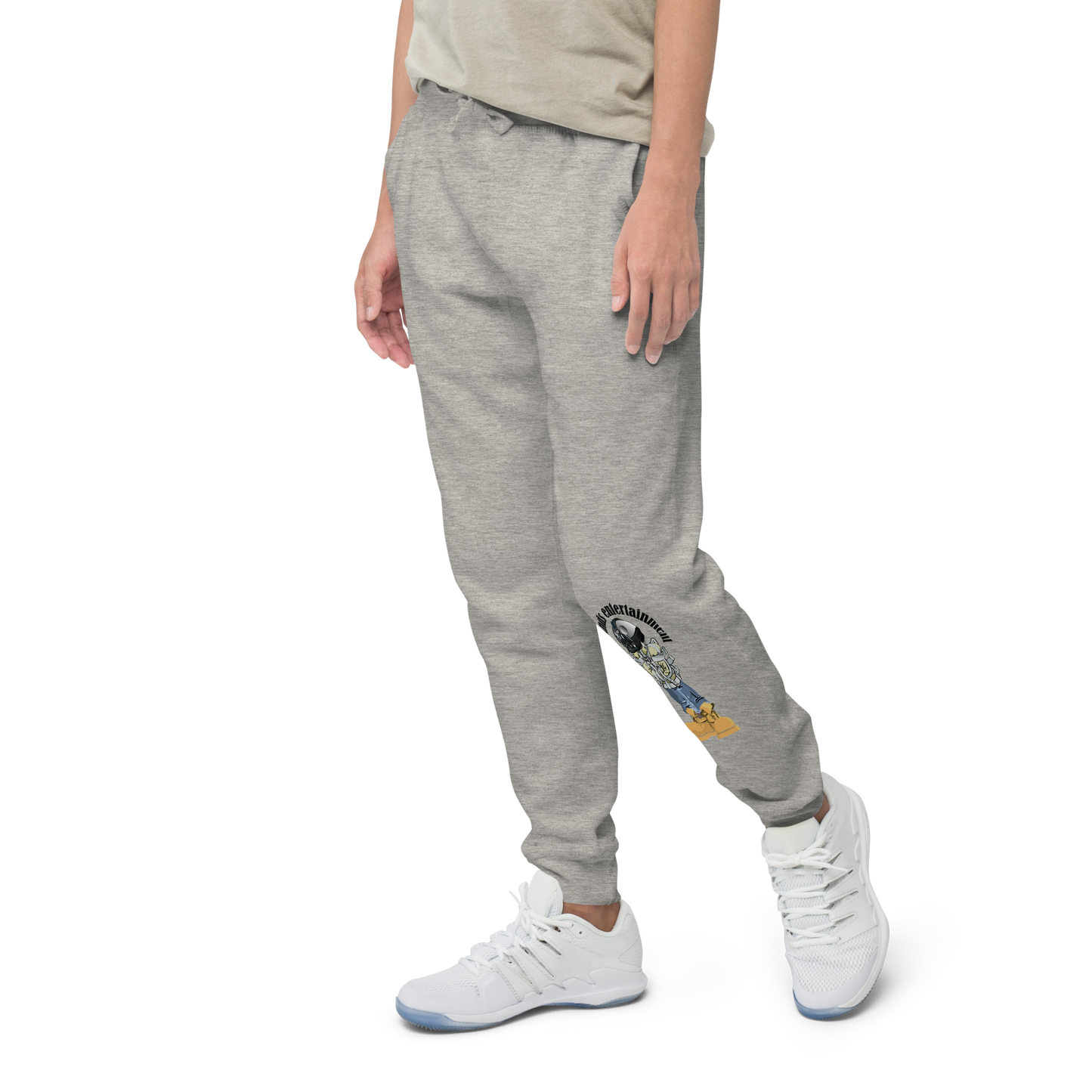 iLL Minds - Robo Man - Unisex Fleece Sweatpants – Hip-Hop Streetwear Joggers (single print)