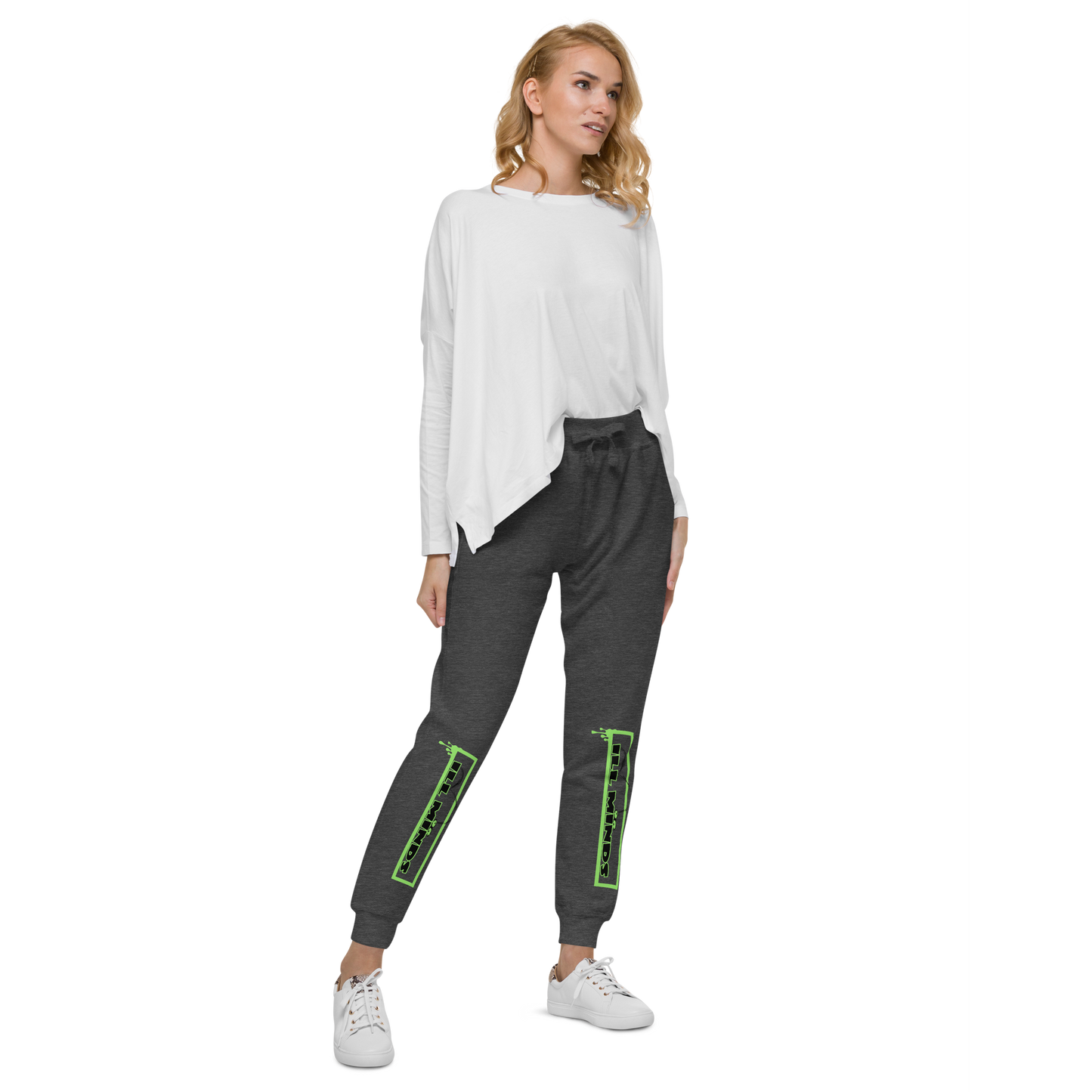 iLL Minds - iLL Eyes - Unisex Fleece Sweatpants – Hip-Hop Streetwear Joggers