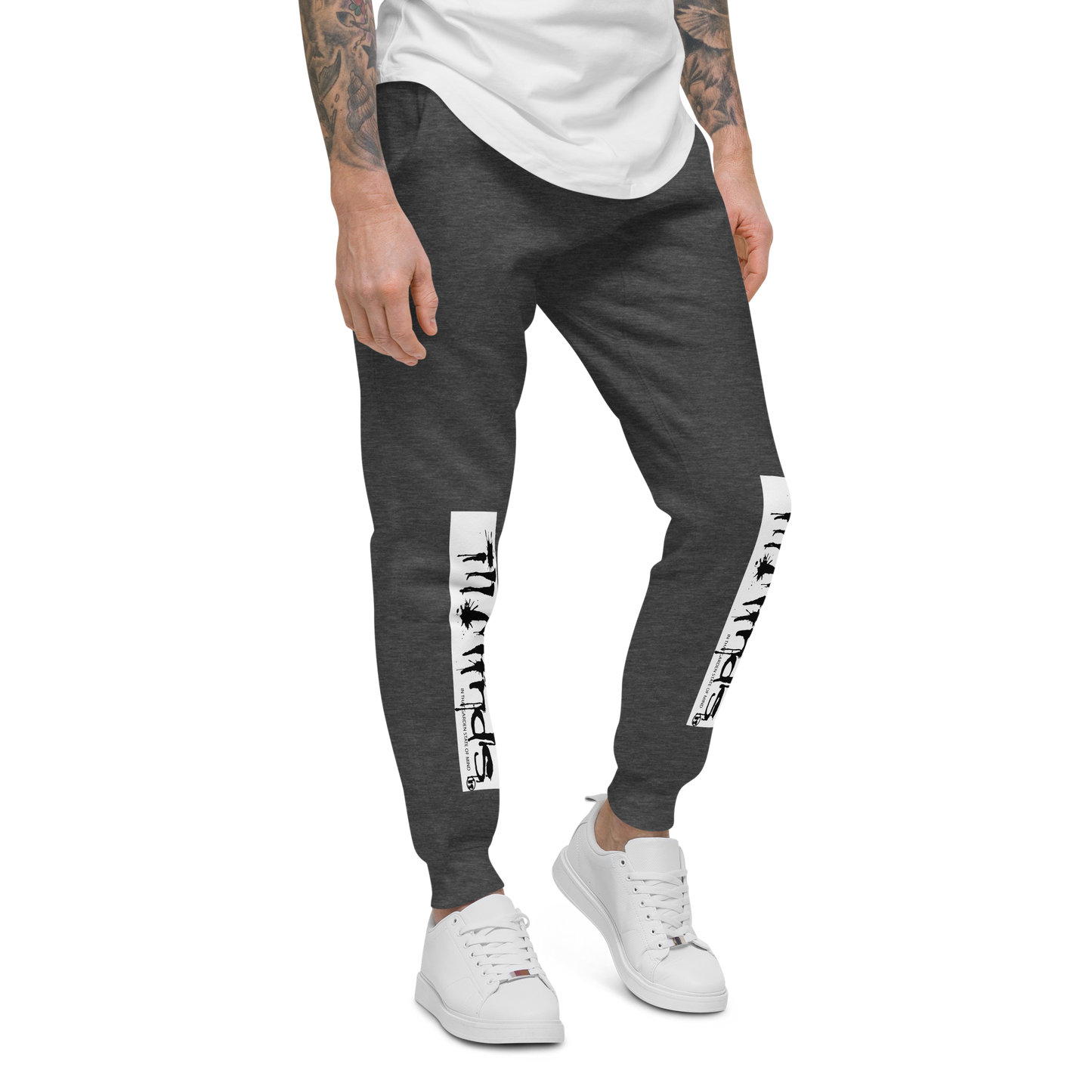 iLL Minds - iLL Drip Unisex Fleece Sweatpants - Hip Hop & Rock Style - Comfort Fit Joggers