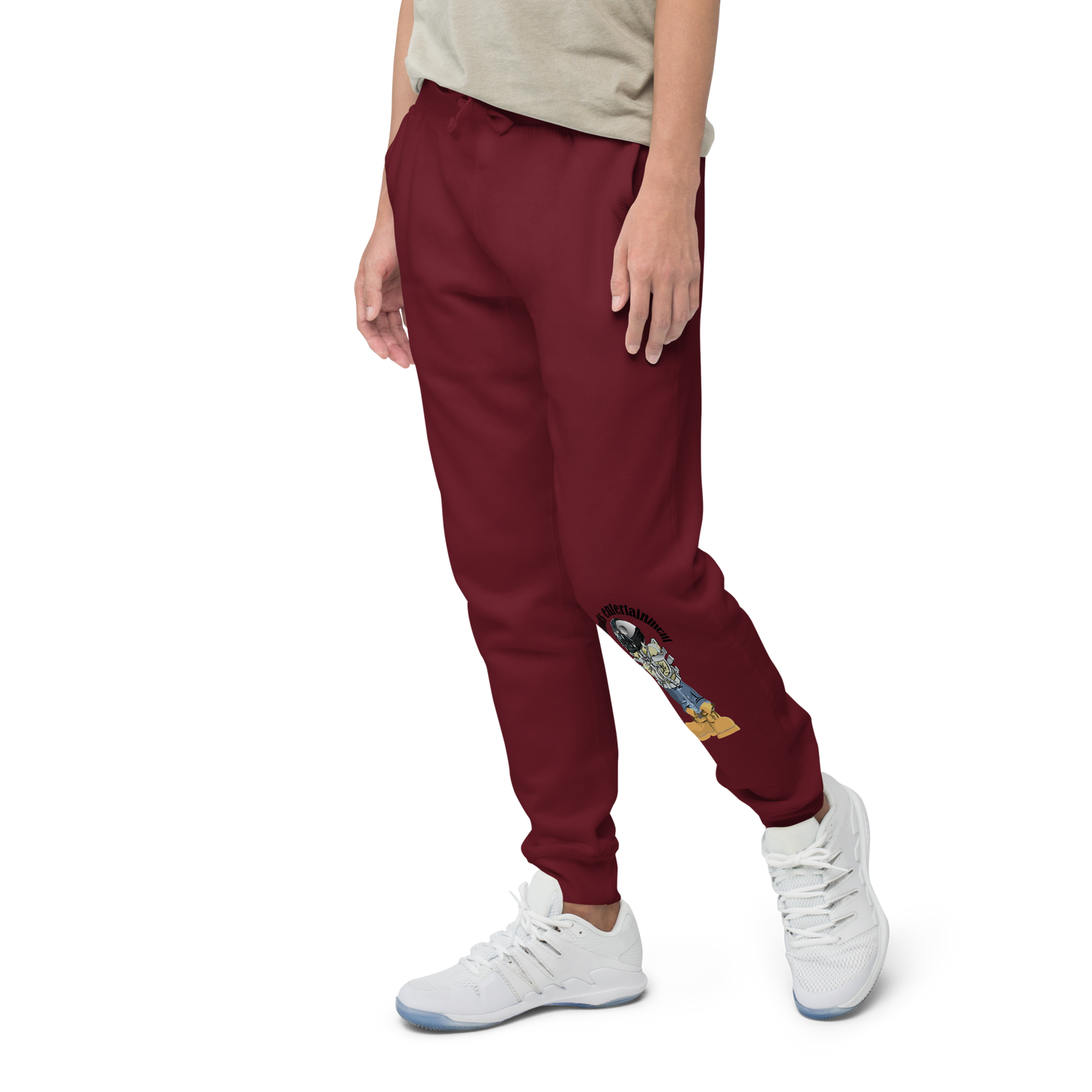 iLL Minds - Robo Man - Unisex Fleece Sweatpants – Hip-Hop Streetwear Joggers (single print)
