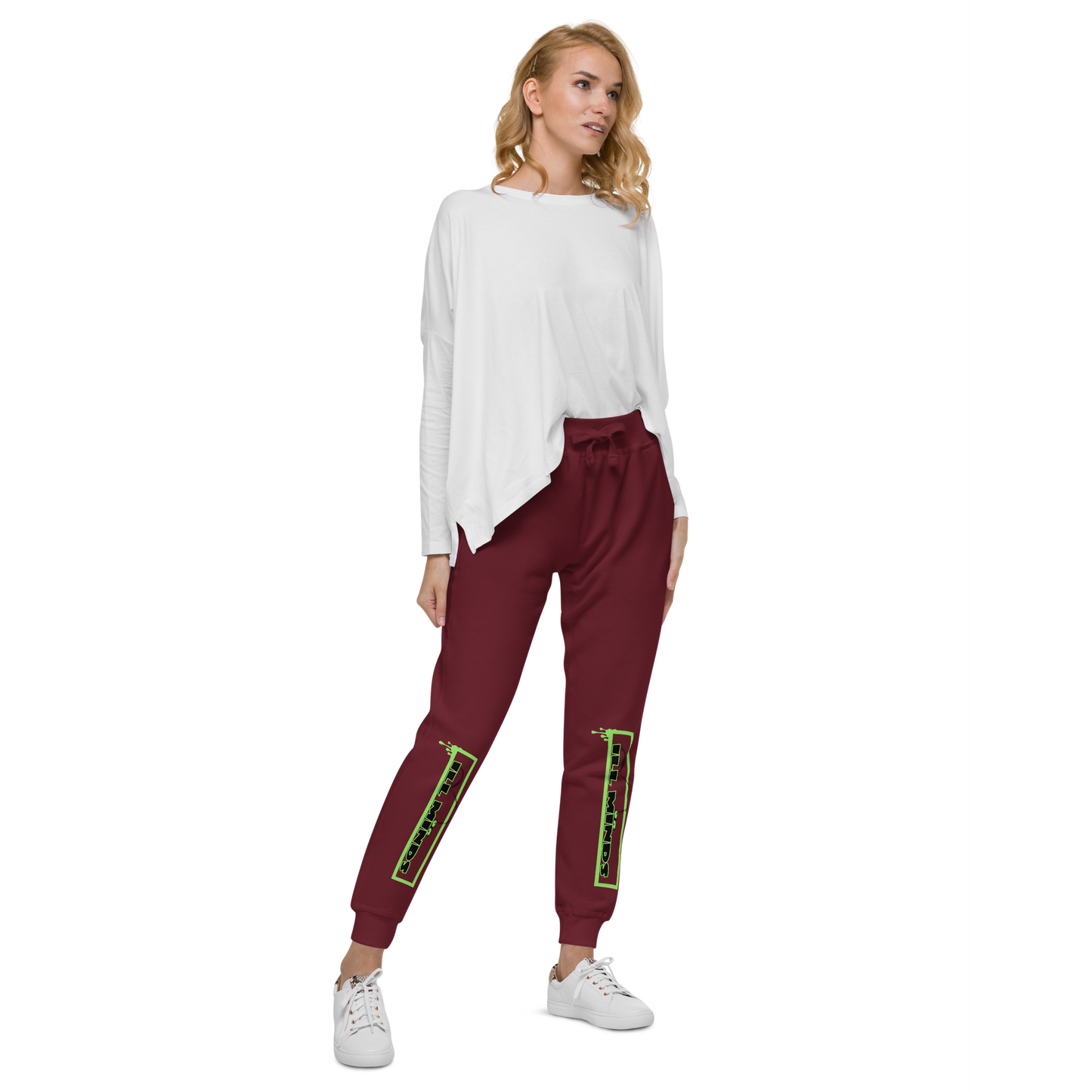 iLL Minds - iLL Eyes - Unisex Fleece Sweatpants – Hip-Hop Streetwear Joggers