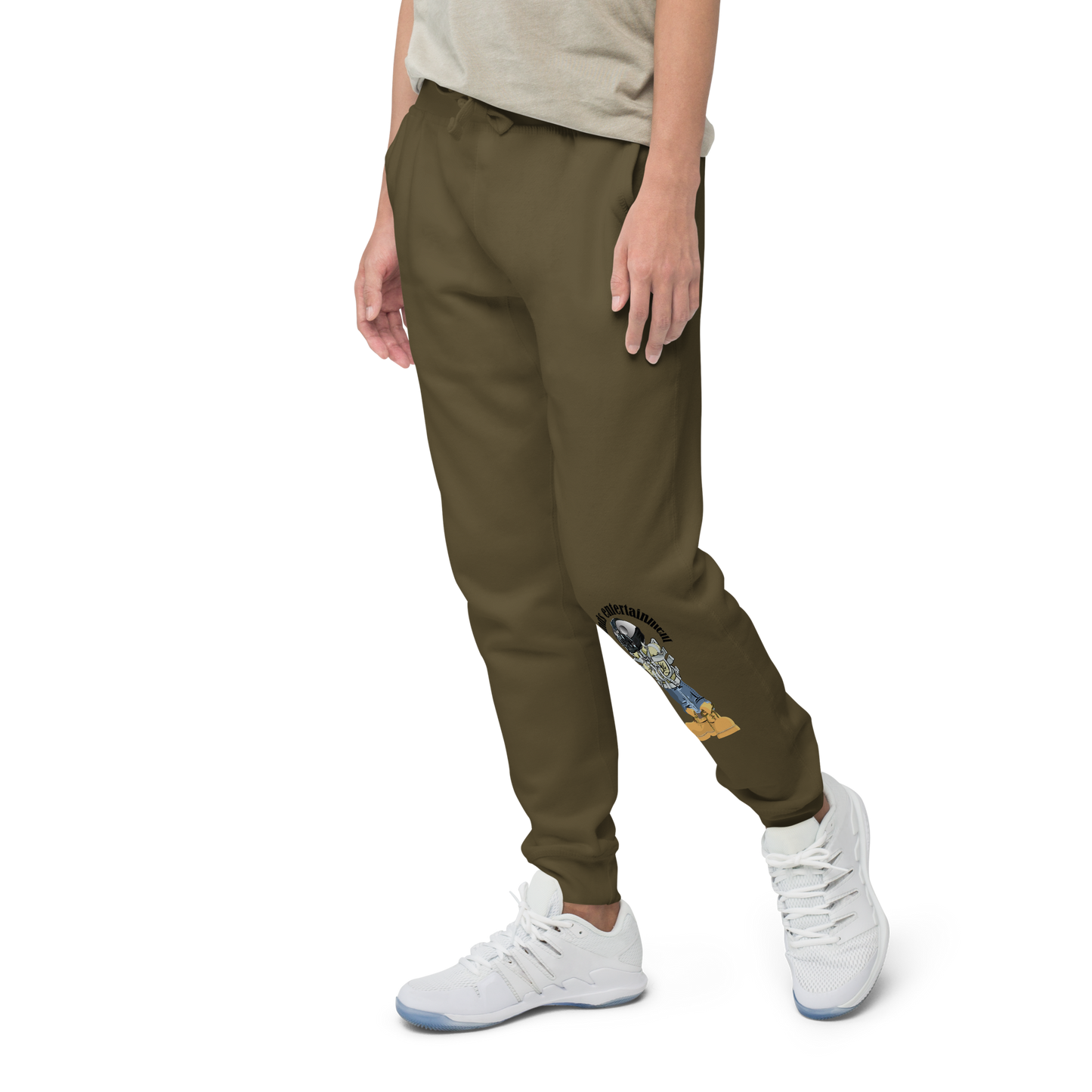 iLL Minds - Robo Man - Unisex Fleece Sweatpants – Hip-Hop Streetwear Joggers (single print)
