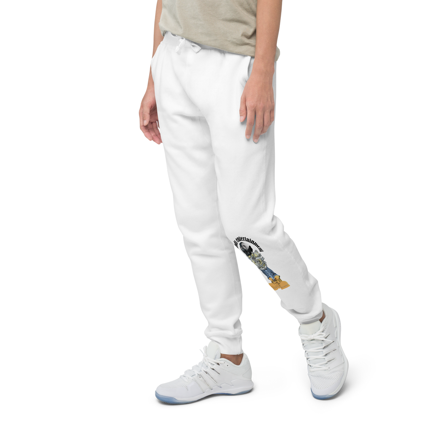 iLL Minds - Robo Man - Unisex Fleece Sweatpants – Hip-Hop Streetwear Joggers (single print)