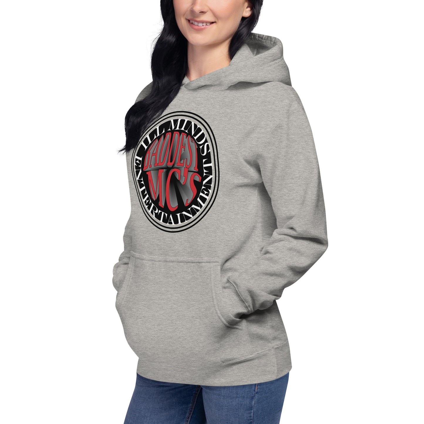 iLL Minds - Baddest MC’s 3D - Unisex Hoodie – Hip-Hop Streetwear & Rapper Fashion
