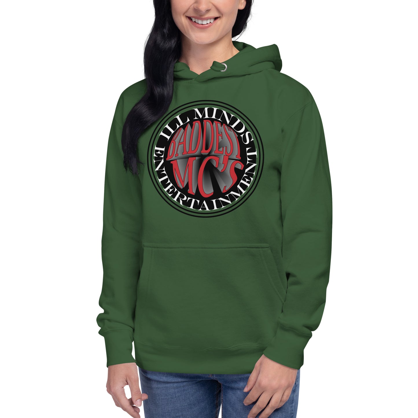iLL Minds - Baddest MC’s 3D - Unisex Hoodie – Hip-Hop Streetwear & Rapper Fashion