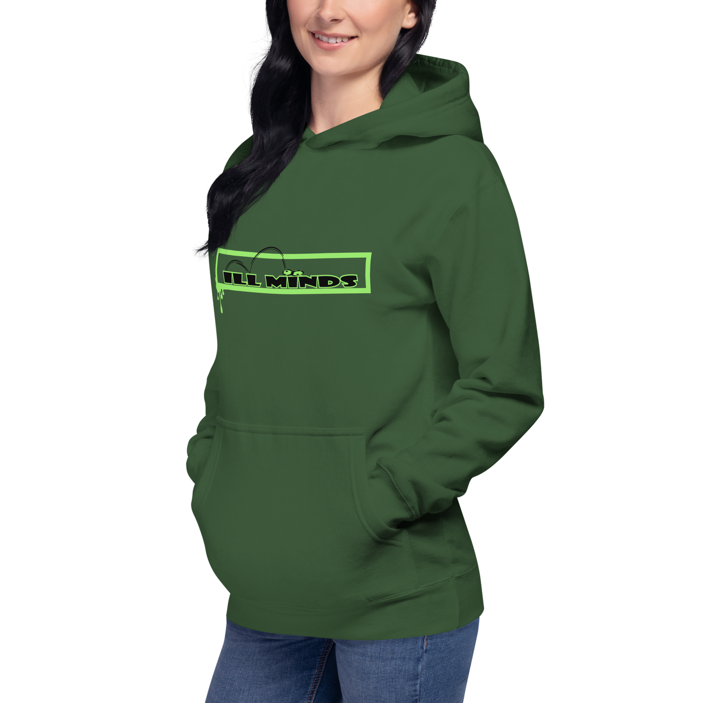 iLL Minds - iLL Eyes - Unisex Hoodie β Premium Hip-Hop Streetwear Pullover