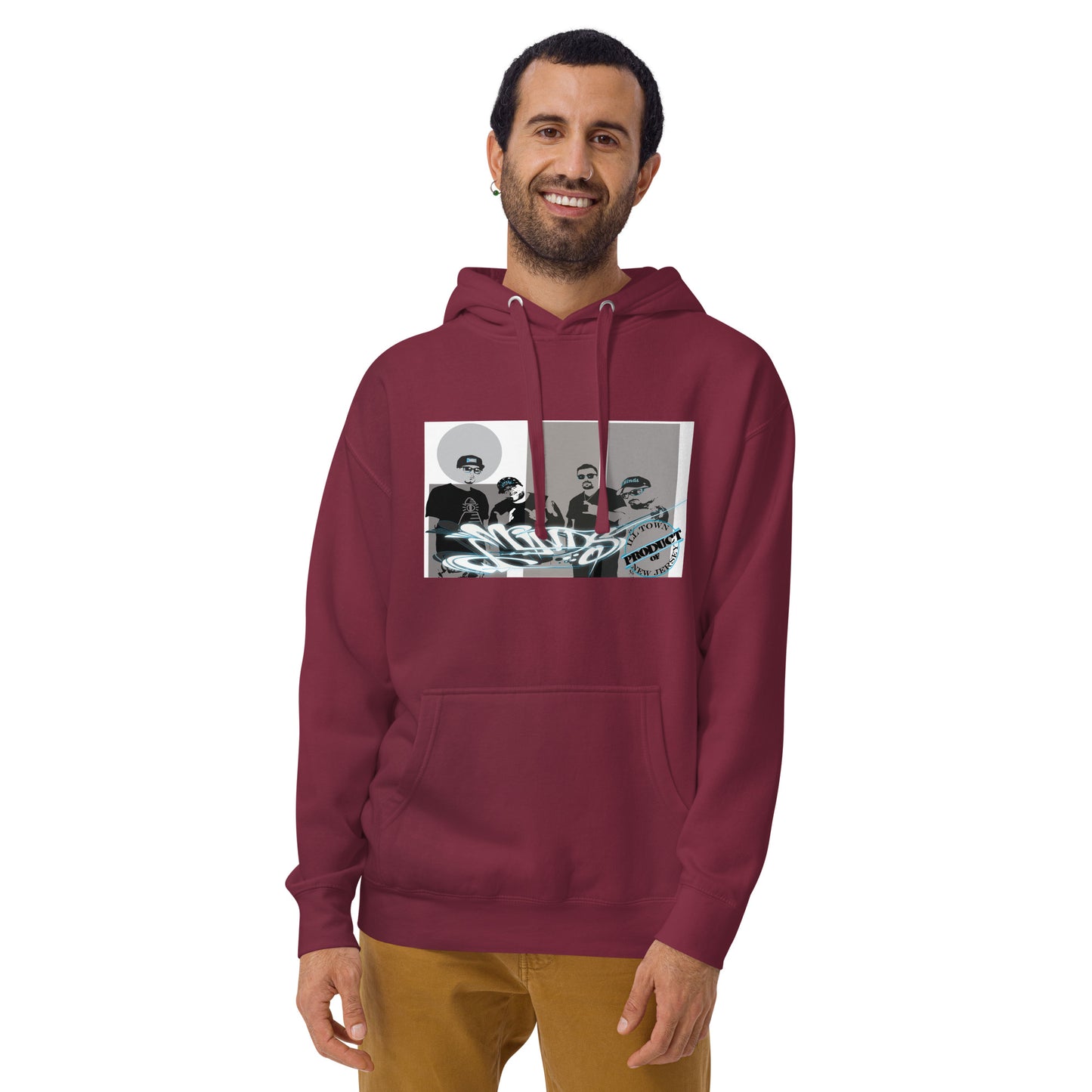 iLL Minds - Banner - Unisex Hoodie – Hip-Hop Streetwear Pullover with Front Pocket