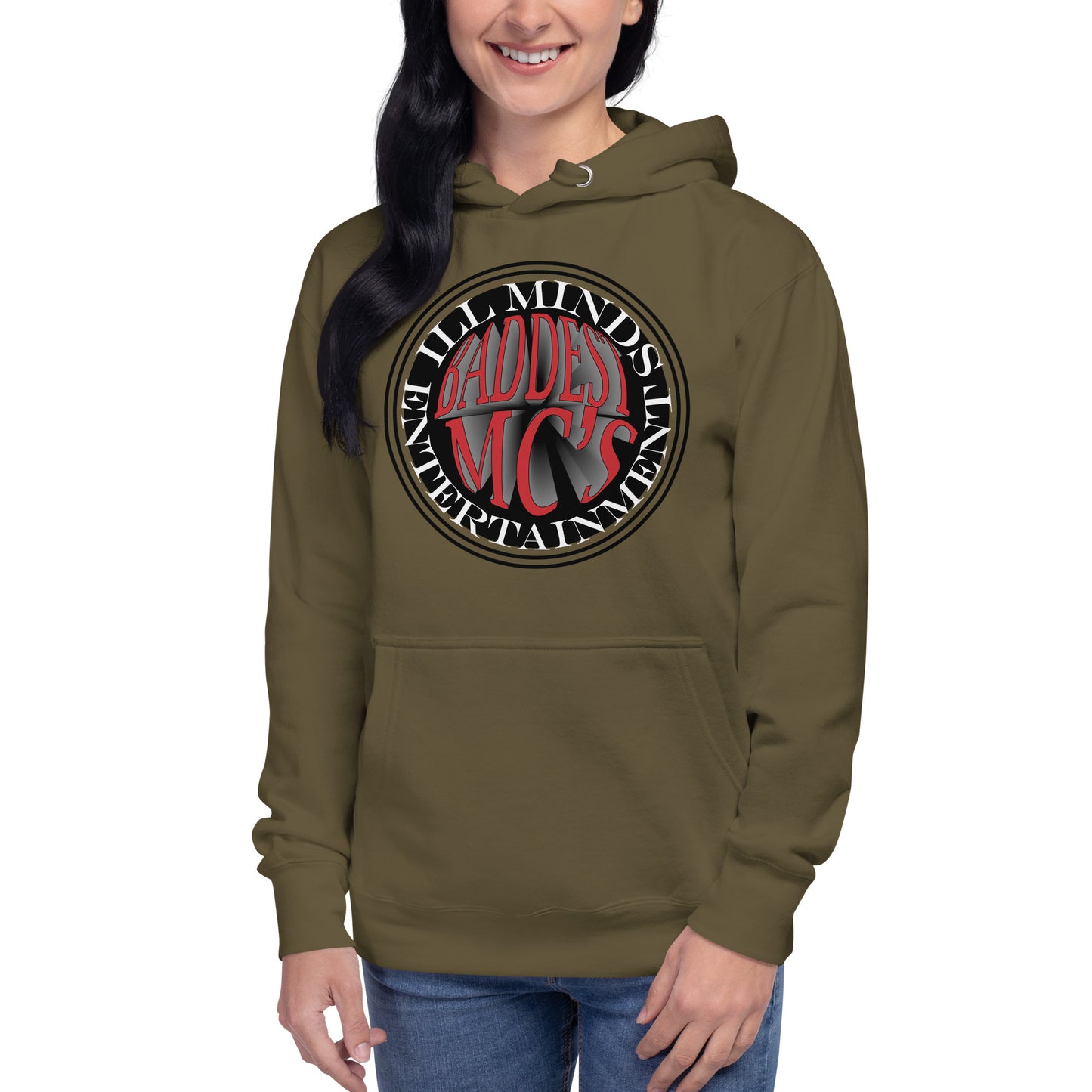 iLL Minds - Baddest MC’s 3D - Unisex Hoodie – Hip-Hop Streetwear & Rapper Fashion