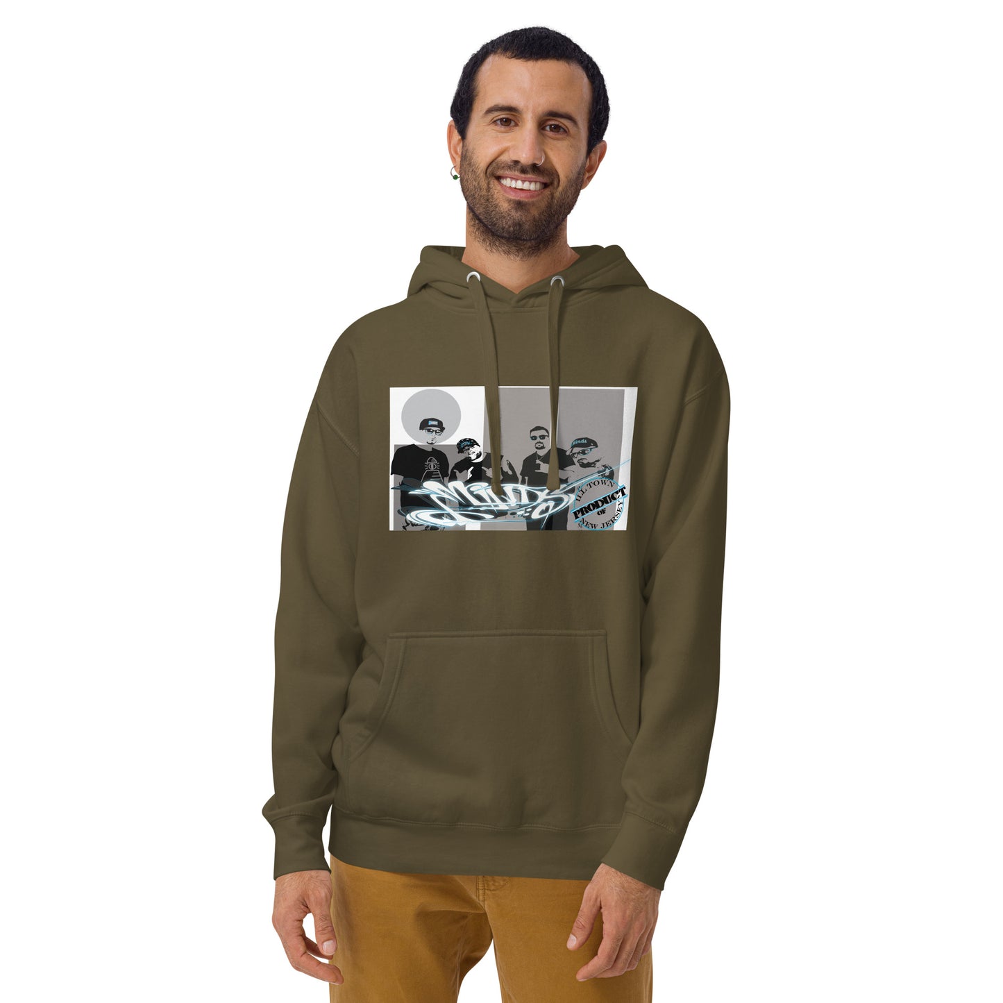 iLL Minds - Banner - Unisex Hoodie – Hip-Hop Streetwear Pullover with Front Pocket
