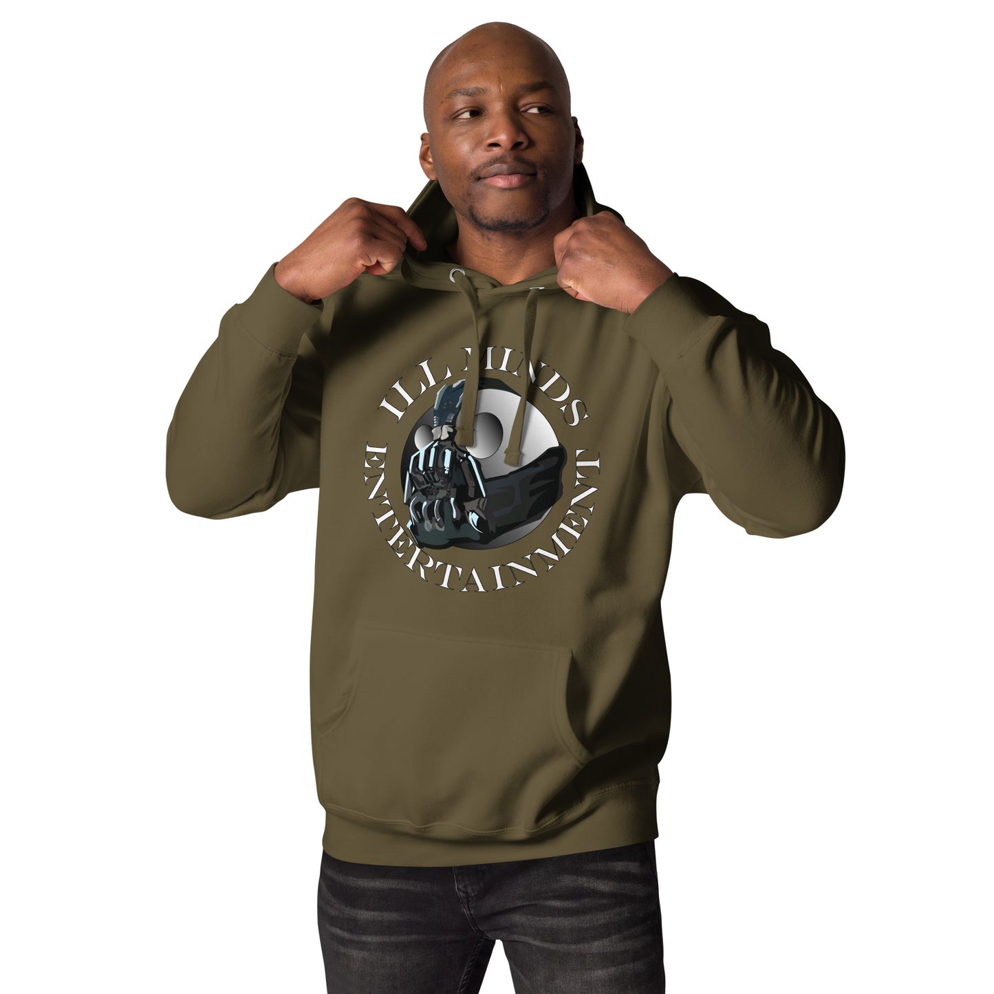 π₯ iLL Minds - Entertainment Robo Unisex Hoodie | Hip-Hop & Streetwear Essential π₯