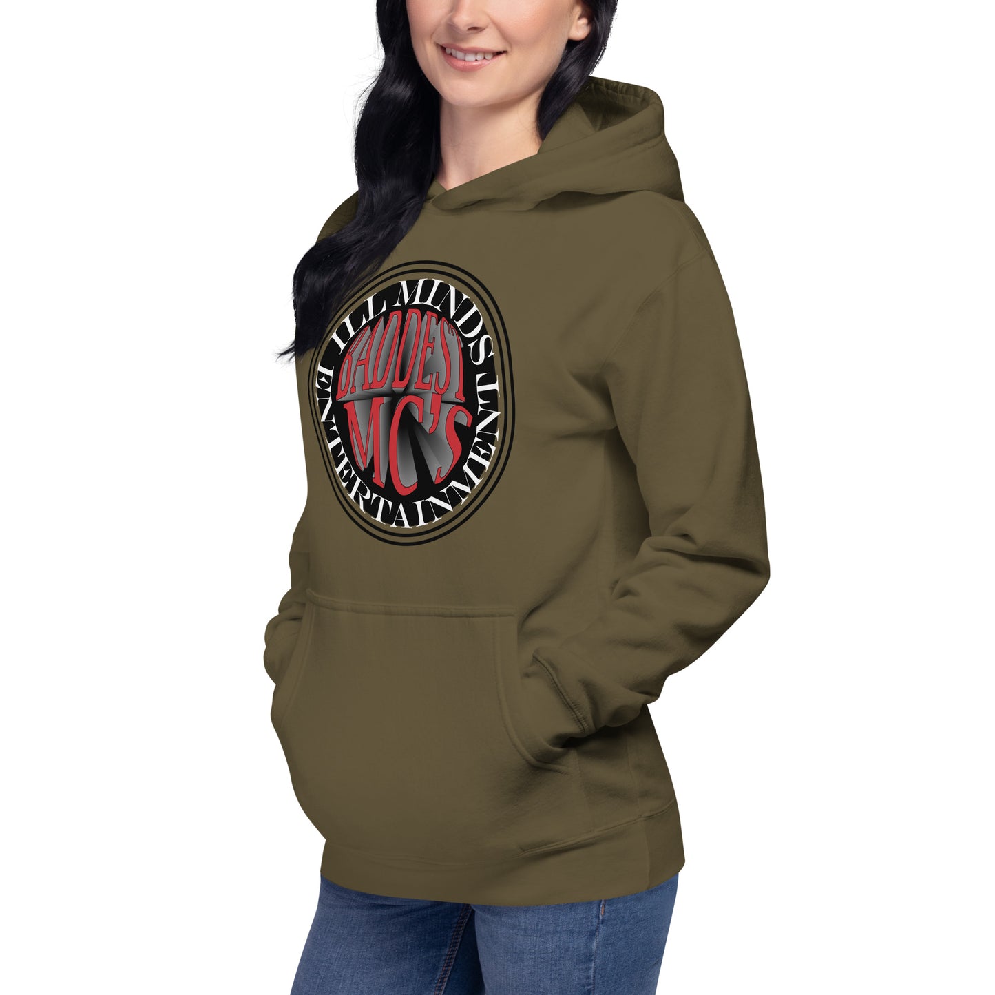 iLL Minds - Baddest MC’s 3D - Unisex Hoodie – Hip-Hop Streetwear & Rapper Fashion
