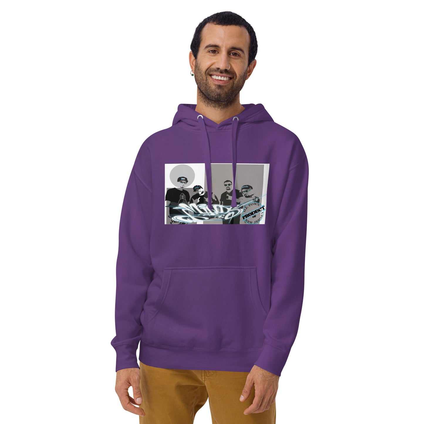 iLL Minds - Banner - Unisex Hoodie – Hip-Hop Streetwear Pullover with Front Pocket