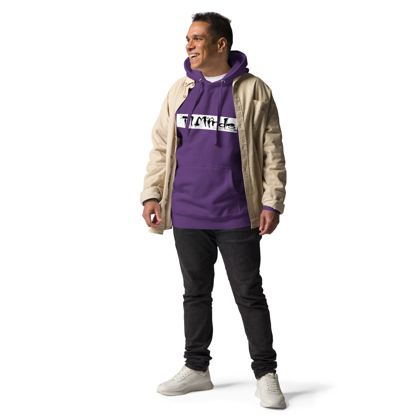 iLL Minds - iLL Drip Unisex Hoodie - Hip Hop & Rock Streetwear - Soft Graphic Hoodie with Pouch Pocket