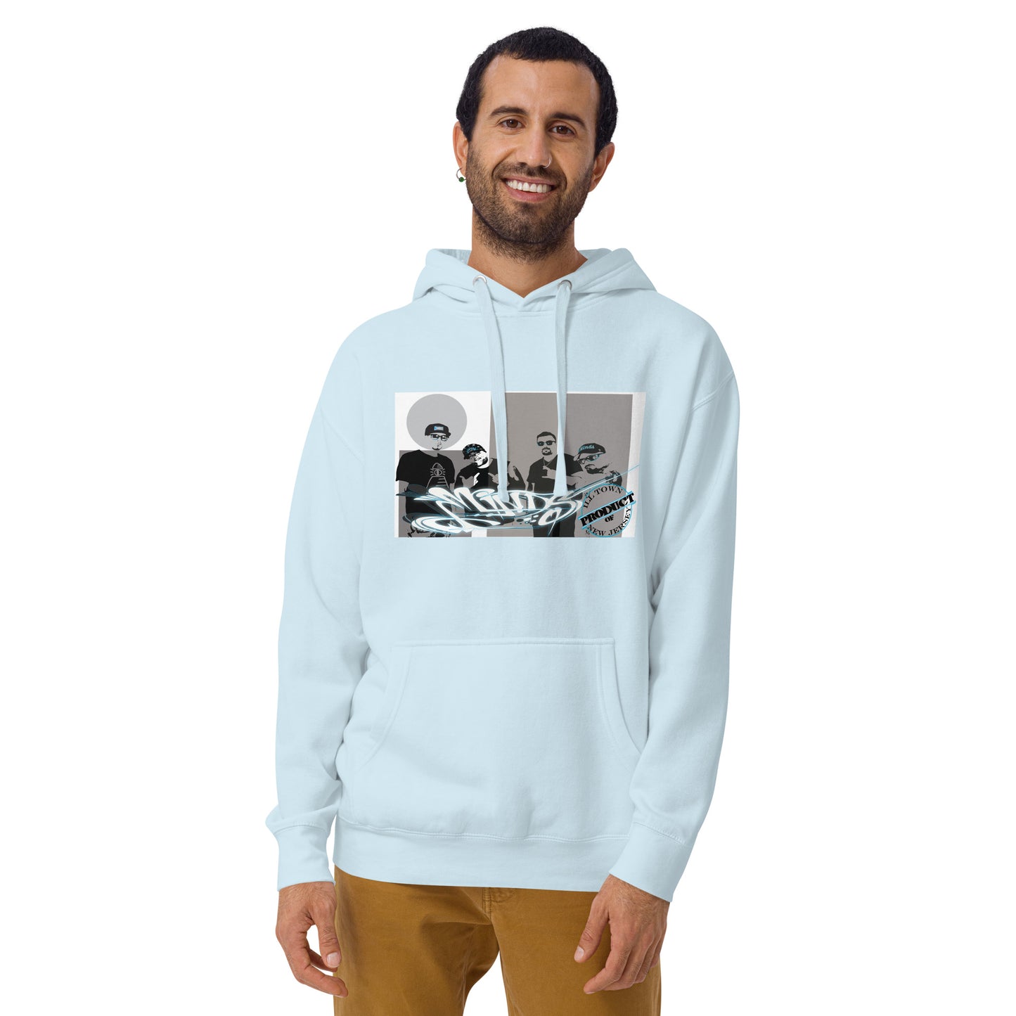 iLL Minds - Banner - Unisex Hoodie – Hip-Hop Streetwear Pullover with Front Pocket