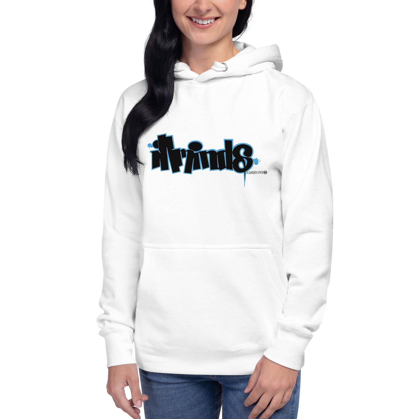 iLL Minds - Garden State Blue Unisex Hoodie | Hip-Hop & Rap Streetwear Pullover