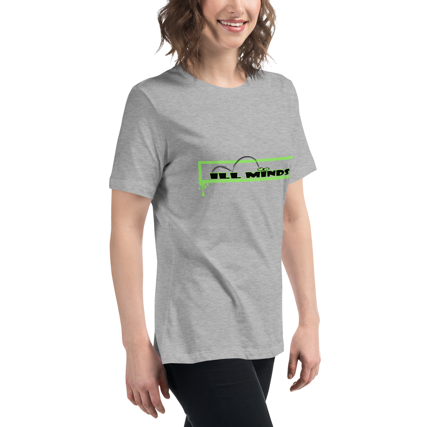 iLL Minds - iLL Eyes - Women's Relaxed Fit T-Shirt – Trendy Hip-Hop Streetwear Tee