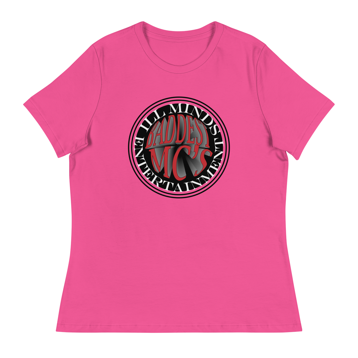 iLL Minds - Baddest MC's 3D - Women's Relaxed T-Shirt β Hip-Hop & Streetwear Fashion