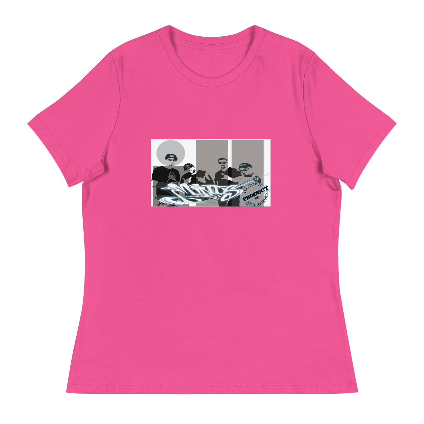 iLL Minds - Banner - Women's Relaxed Fit T-Shirt - Soft Cotton Hip-Hop Style