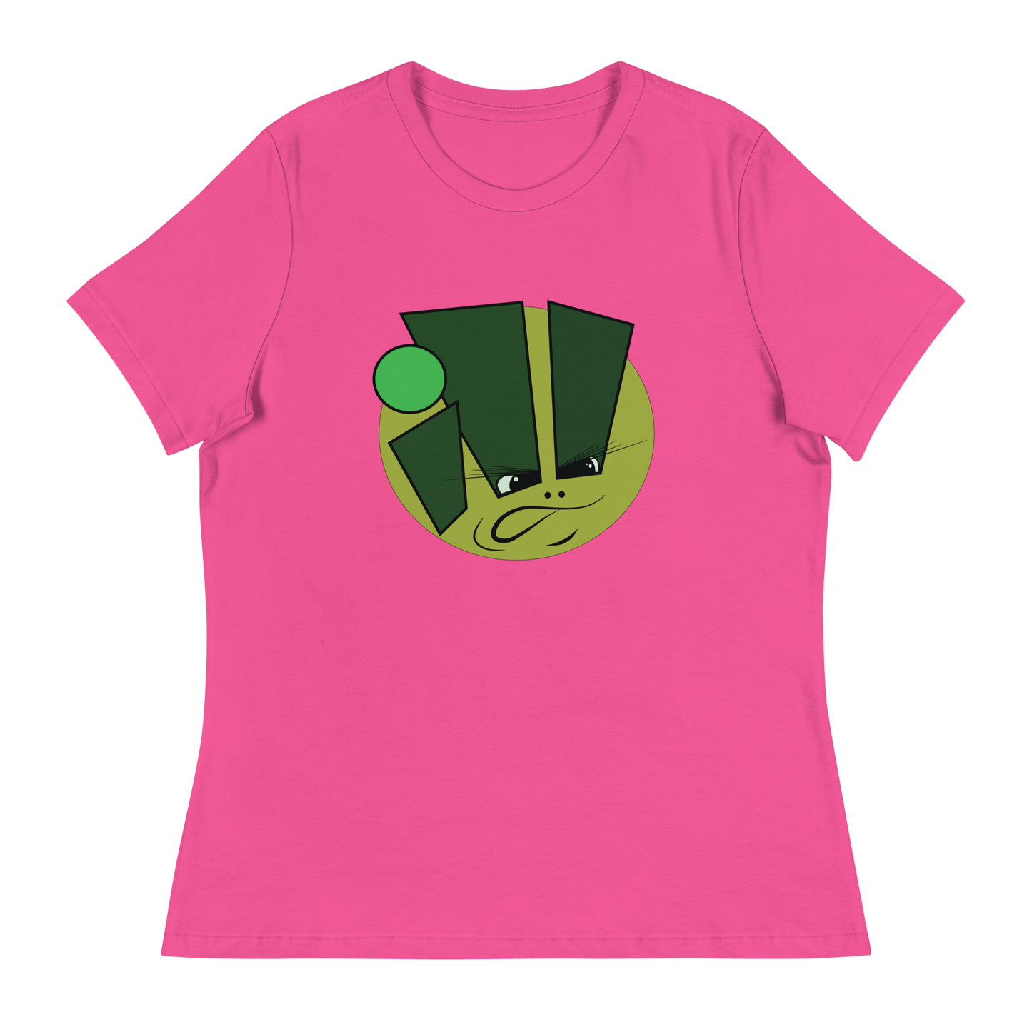 iLL Minds - iLL Face Women's Relaxed T-Shirt - Hip Hop & Rock Style - Soft Cotton Tee