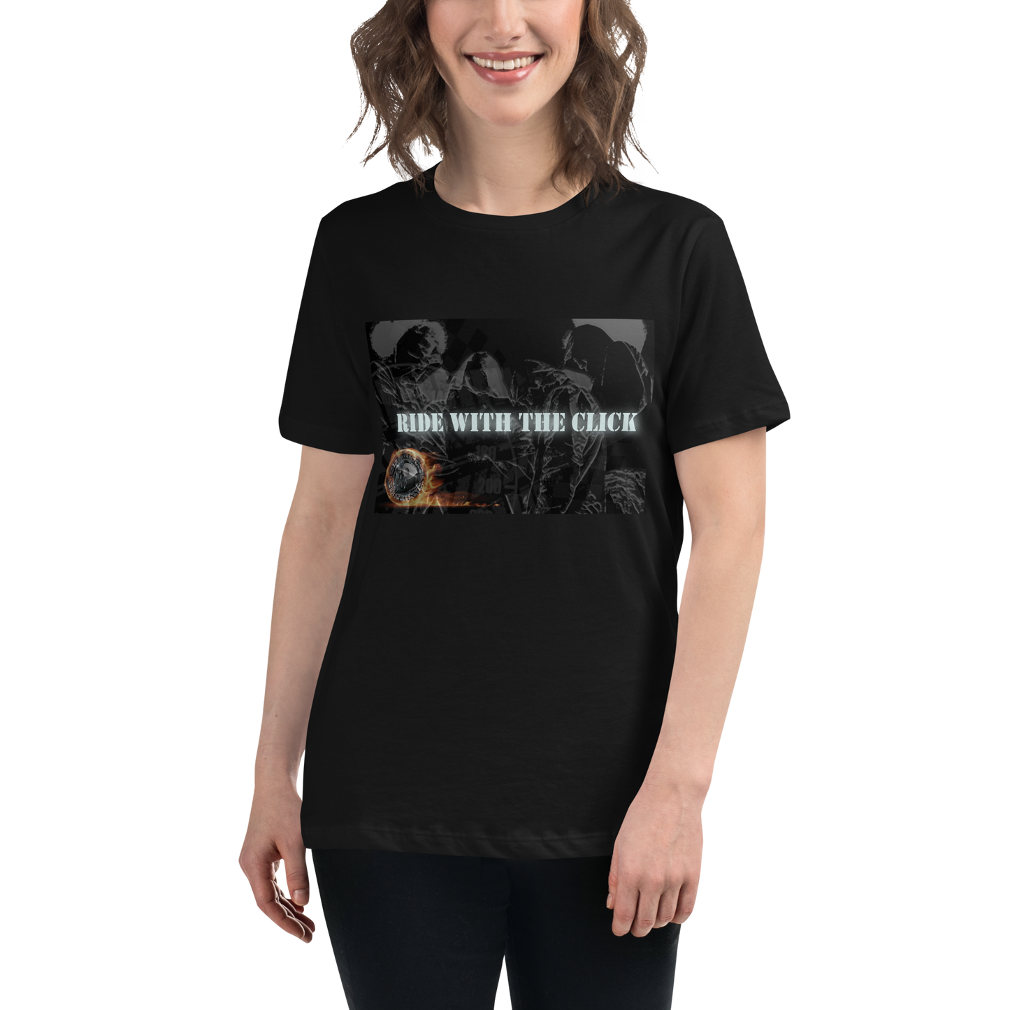 iLL Minds – Ride With The Click - Women's Relaxed T-Shirt | Hip-Hop & Streetwear Tee
