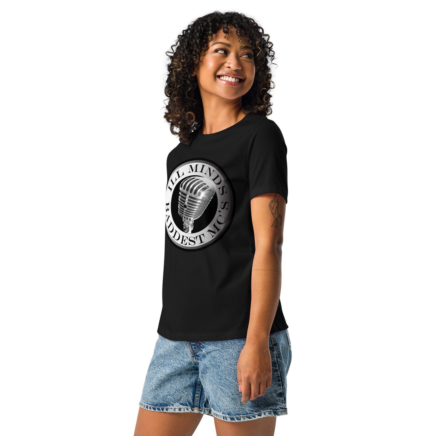 iLL Minds – Baddest MC’s - Women's Relaxed Fit T-Shirt | Hip-Hop & Rap Streetwear Tee