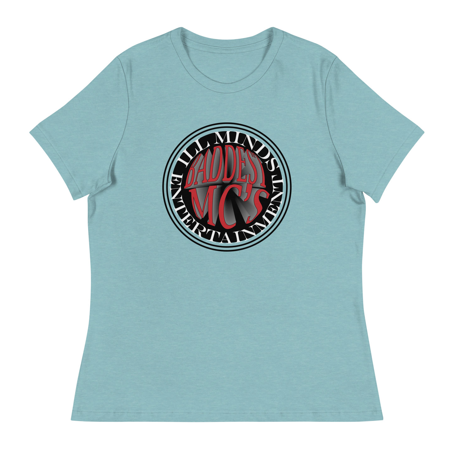 iLL Minds - Baddest MC's 3D - Women's Relaxed T-Shirt β Hip-Hop & Streetwear Fashion