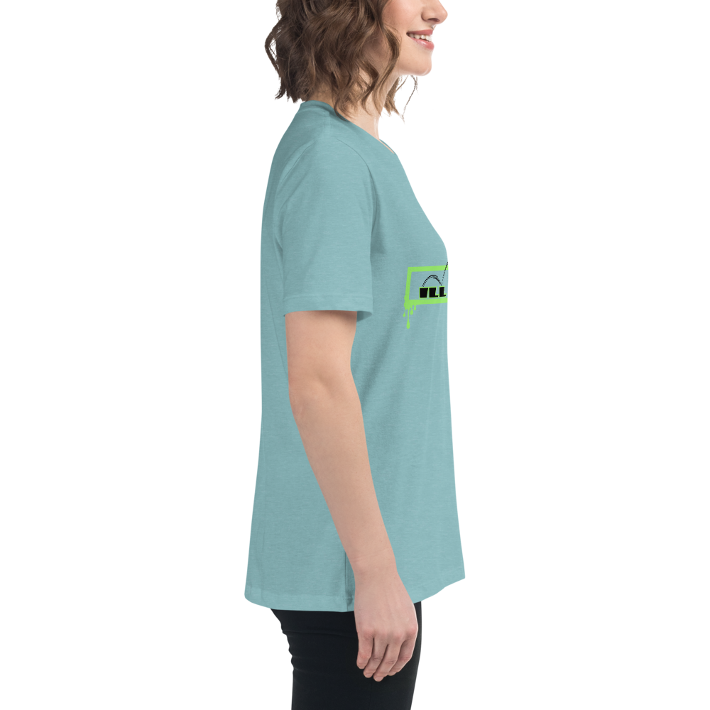 iLL Minds - iLL Eyes - Women's Relaxed Fit T-Shirt – Trendy Hip-Hop Streetwear Tee