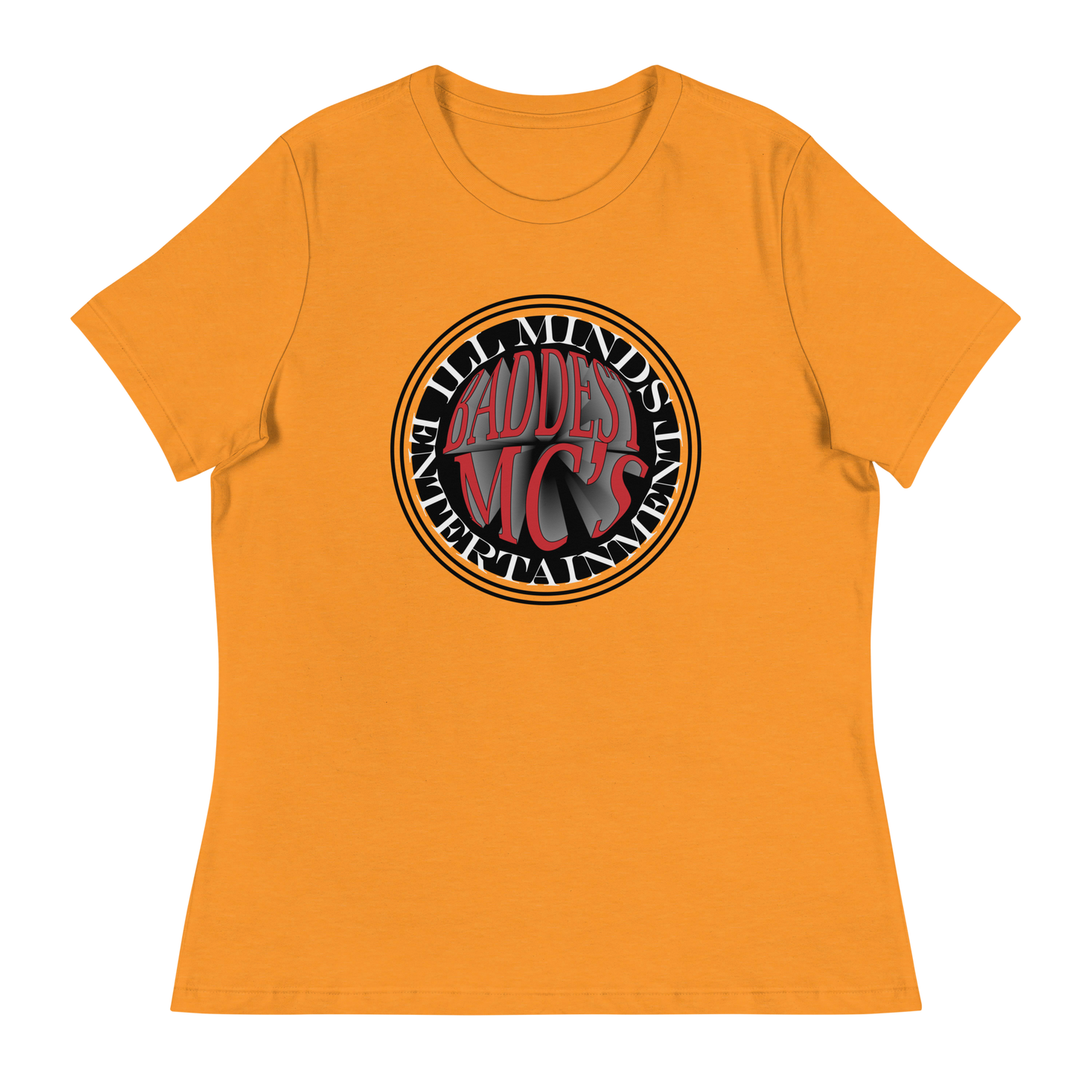 iLL Minds - Baddest MC's 3D - Women's Relaxed T-Shirt β Hip-Hop & Streetwear Fashion