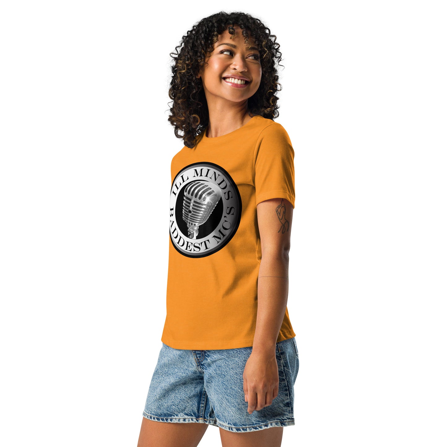 iLL Minds – Baddest MC’s - Women's Relaxed Fit T-Shirt | Hip-Hop & Rap Streetwear Tee