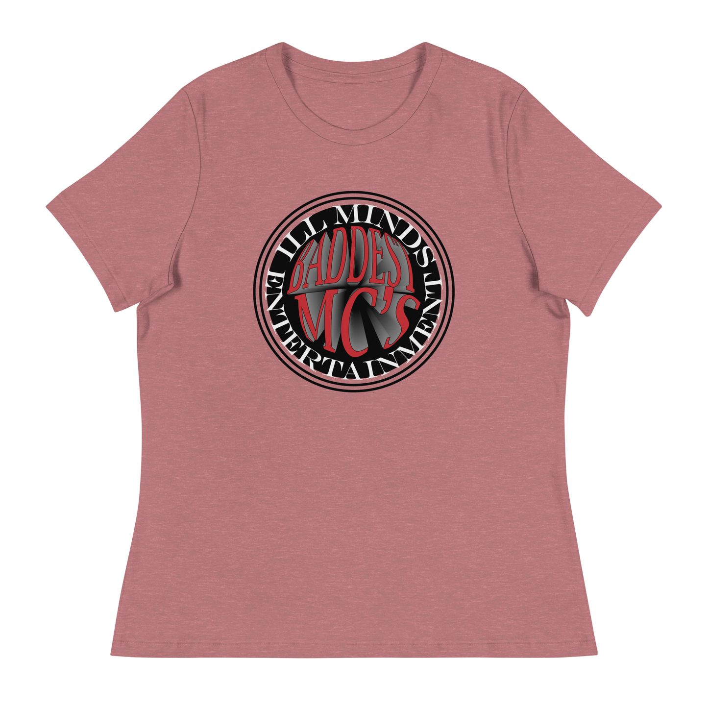 iLL Minds - Baddest MC's 3D - Women's Relaxed T-Shirt β Hip-Hop & Streetwear Fashion