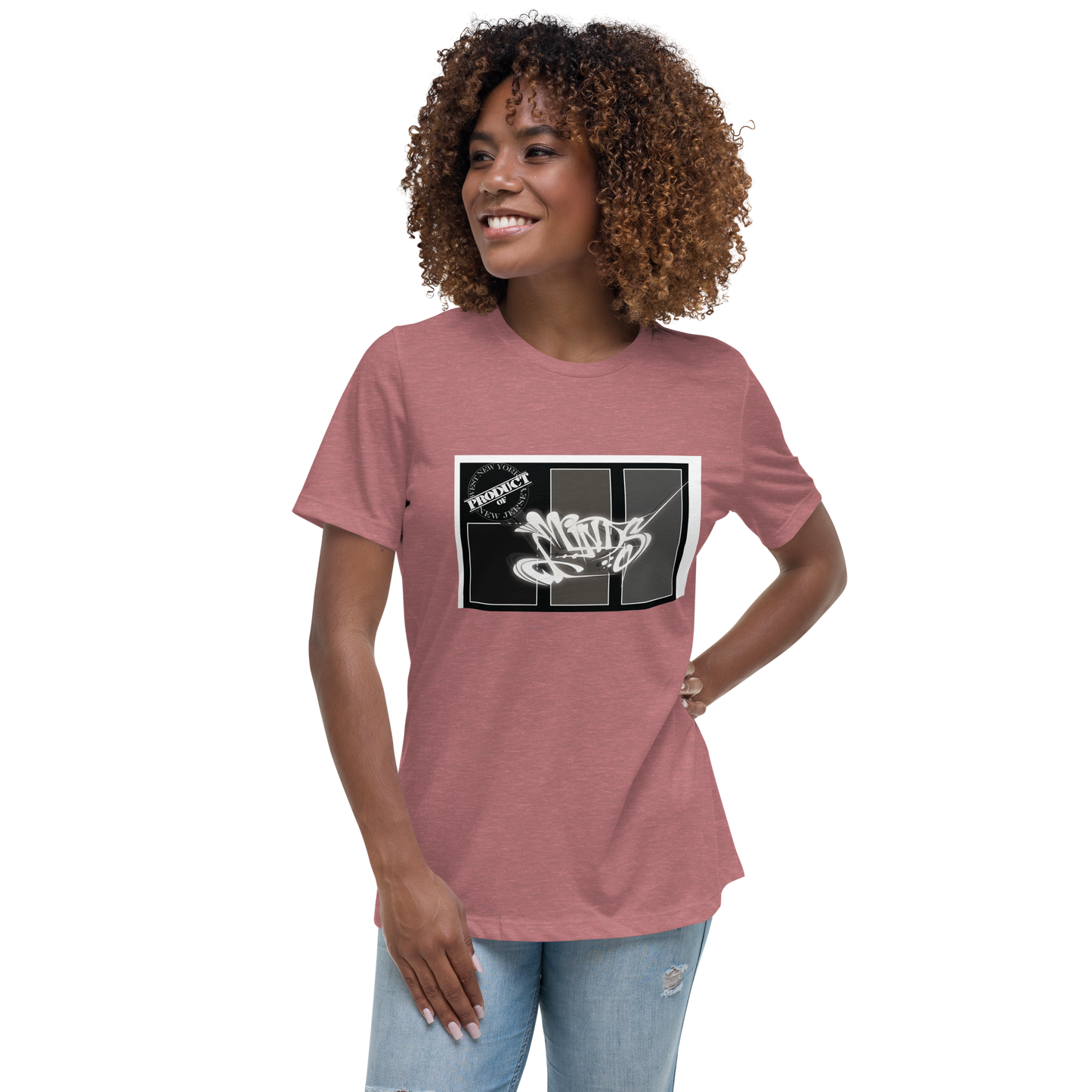 iLL Minds - Peace - Women's Relaxed T-Shirt - Soft Cotton Tee - Hip Hop & Rock Graphic - Casual Fit
