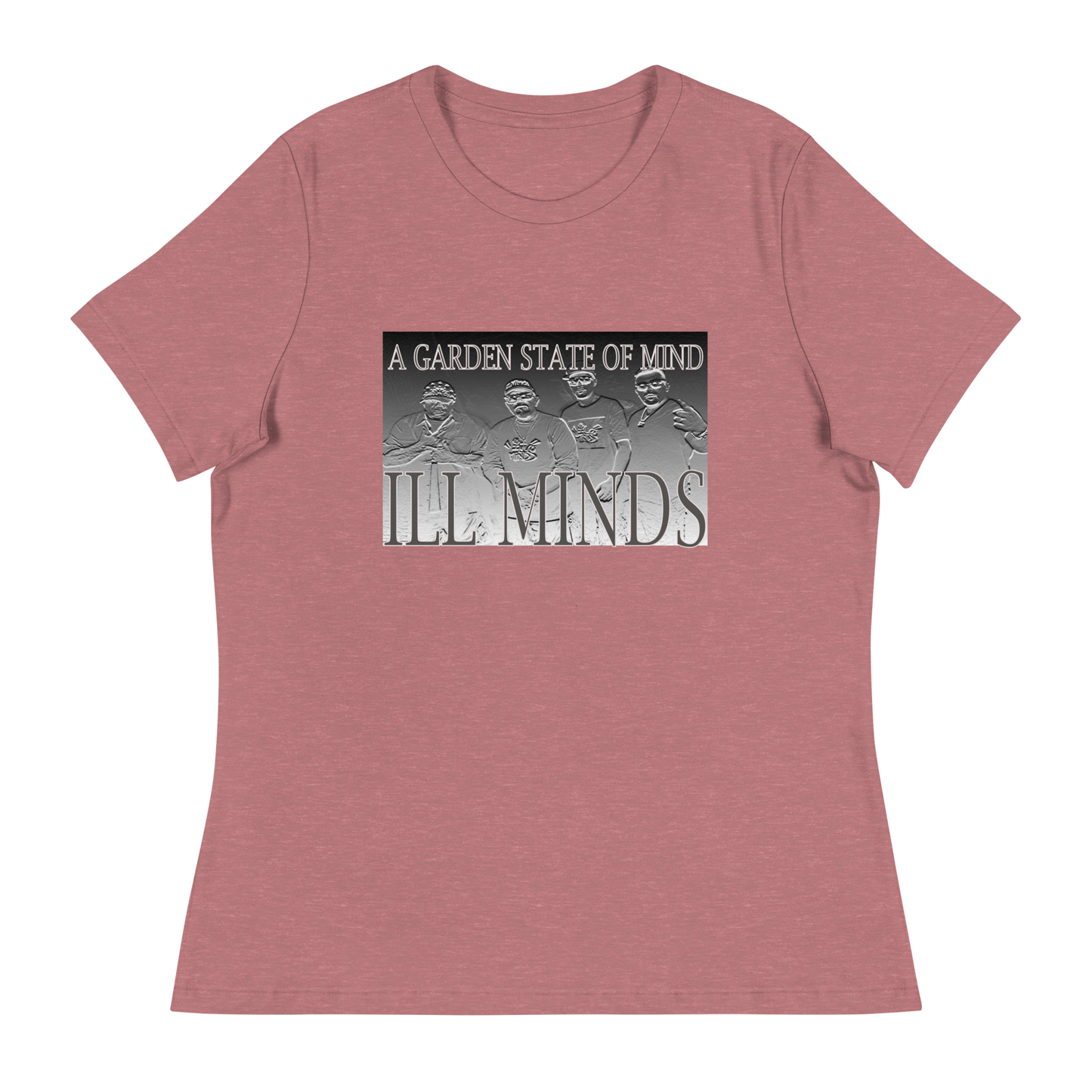 iLL Minds - Engraved Women's Relaxed T-Shirt | Soft & Stylish Hip-Hop Streetwear Tee