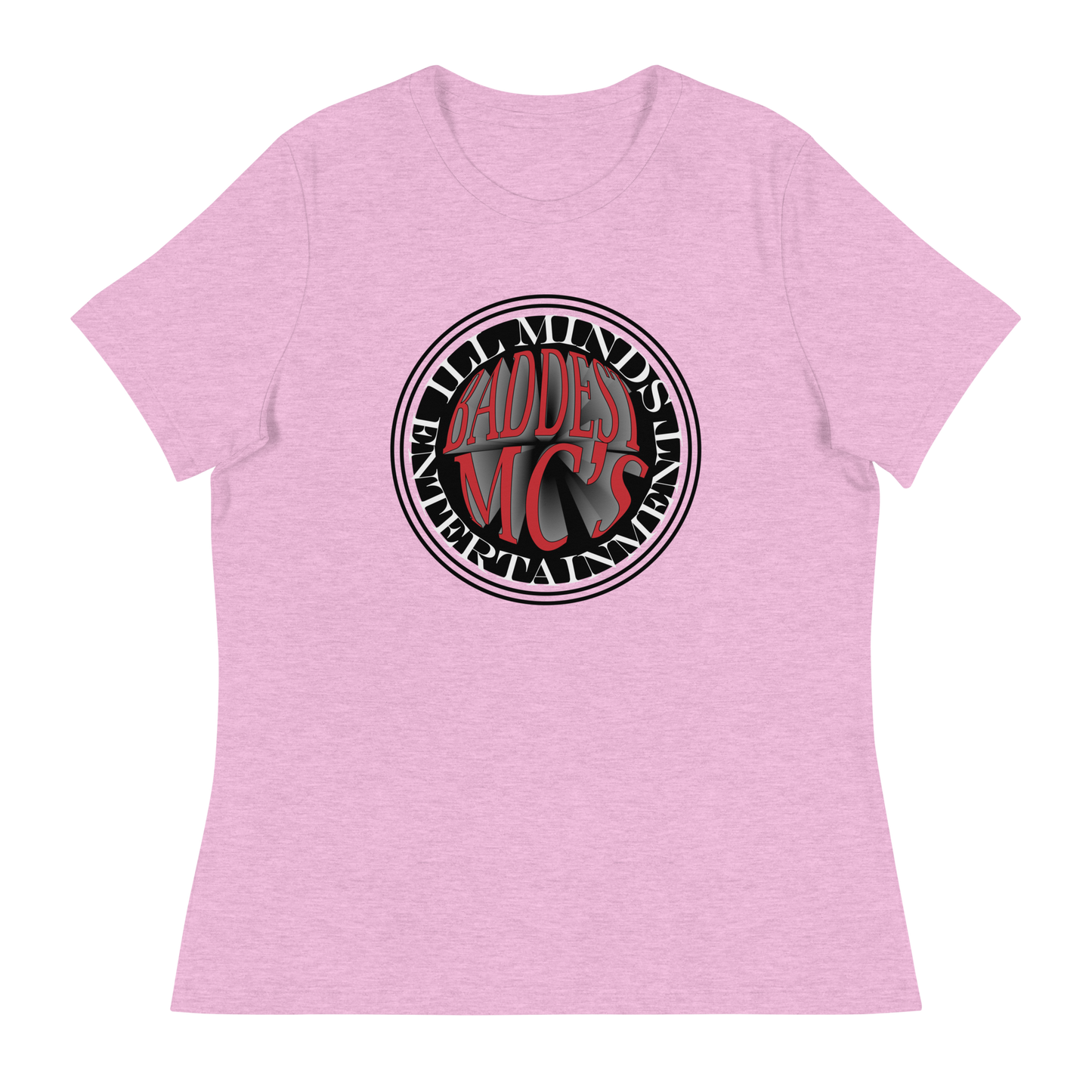 iLL Minds - Baddest MC's 3D - Women's Relaxed T-Shirt β Hip-Hop & Streetwear Fashion