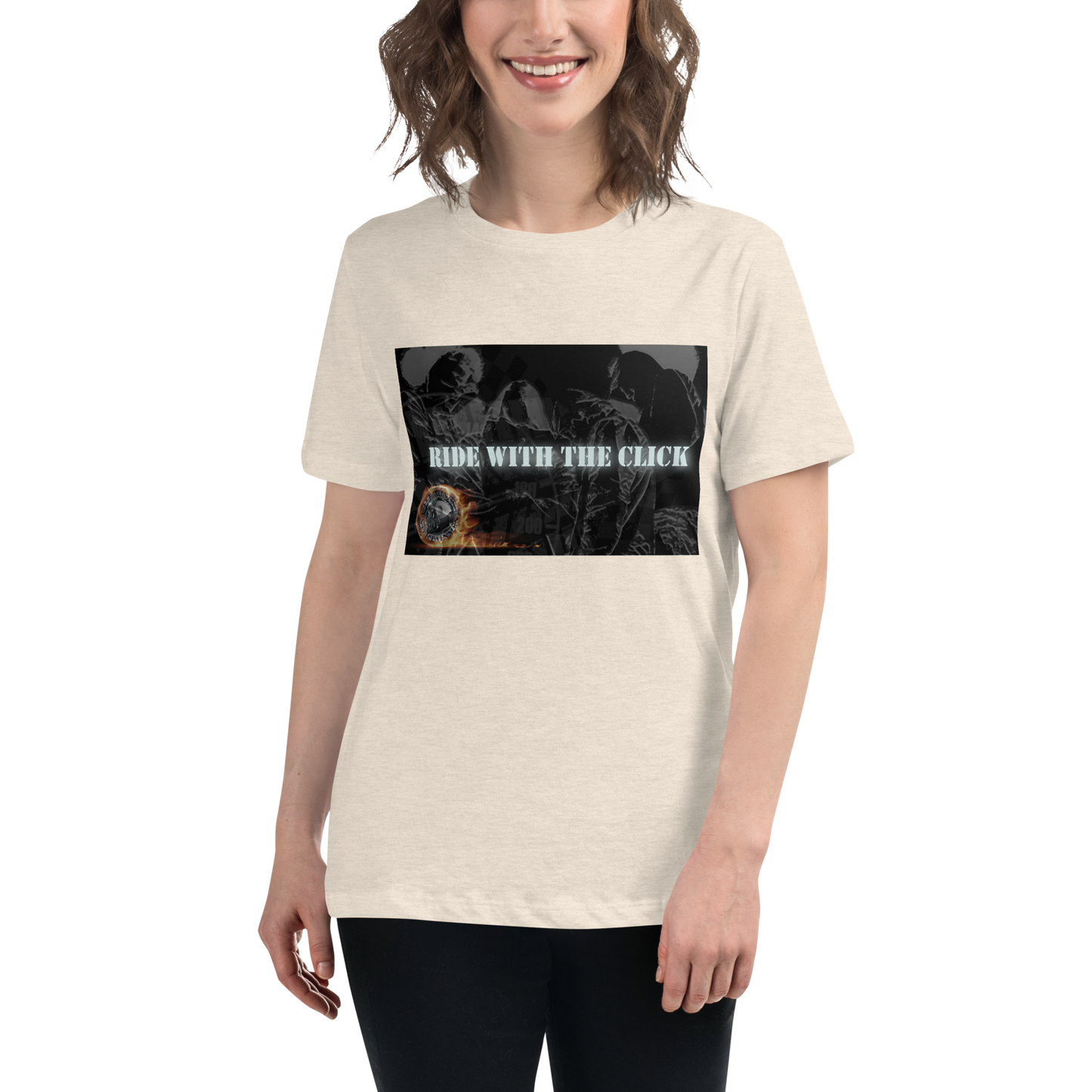 iLL Minds – Ride With The Click - Women's Relaxed T-Shirt | Hip-Hop & Streetwear Tee
