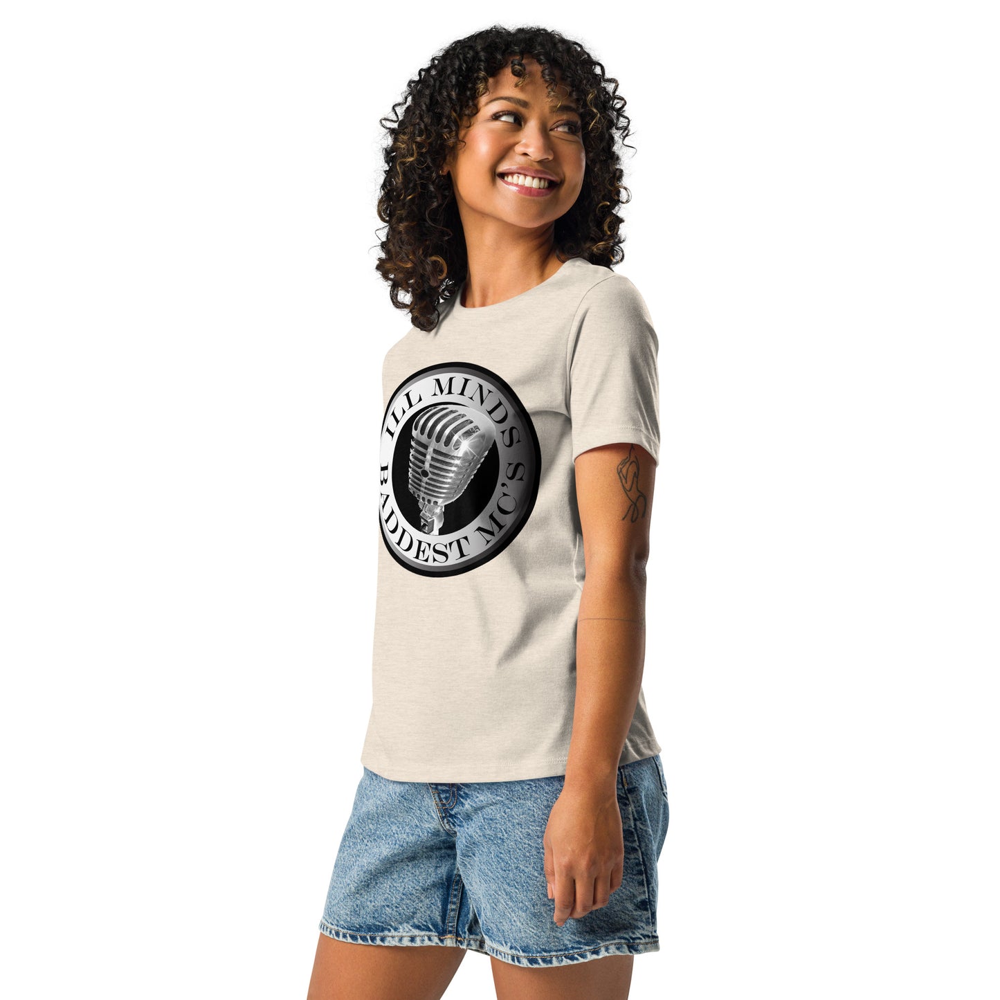 iLL Minds – Baddest MC’s - Women's Relaxed Fit T-Shirt | Hip-Hop & Rap Streetwear Tee