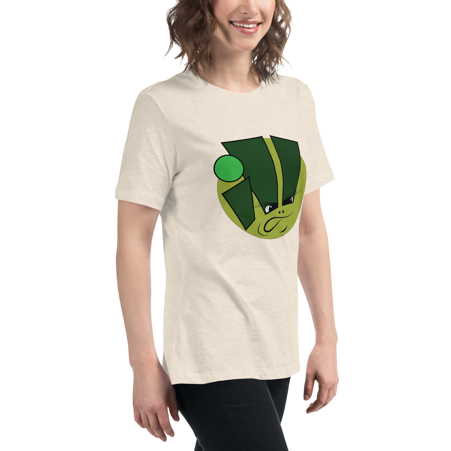 iLL Minds - iLL Face Women's Relaxed T-Shirt - Hip Hop & Rock Style - Soft Cotton Tee