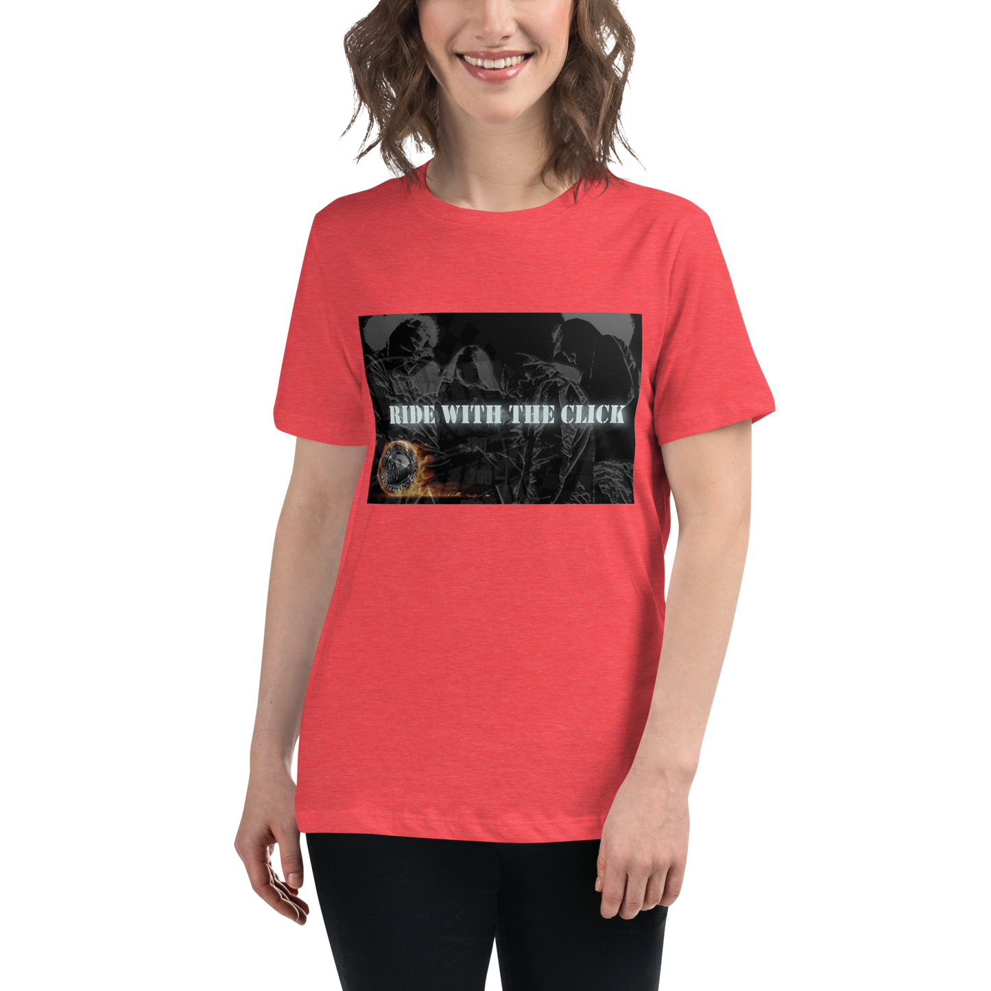 iLL Minds – Ride With The Click - Women's Relaxed T-Shirt | Hip-Hop & Streetwear Tee