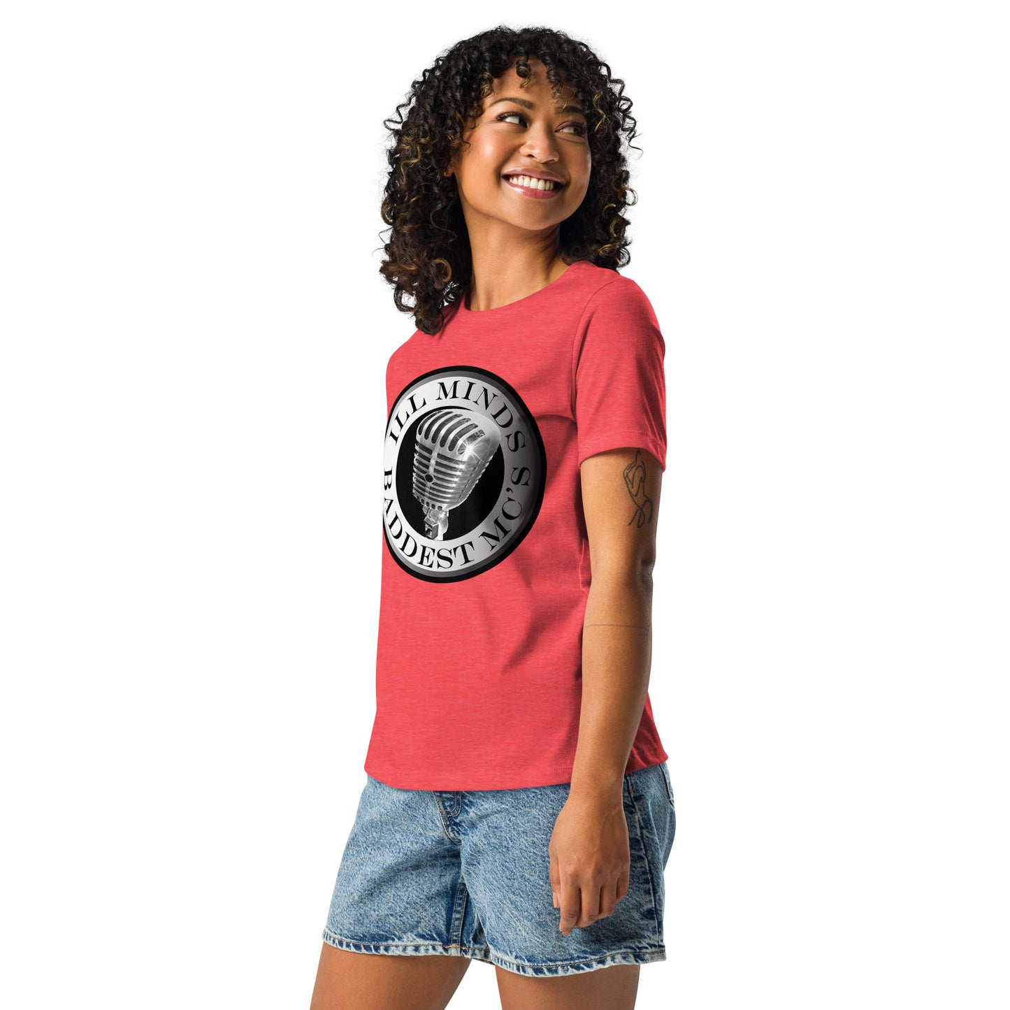 iLL Minds – Baddest MC’s - Women's Relaxed Fit T-Shirt | Hip-Hop & Rap Streetwear Tee