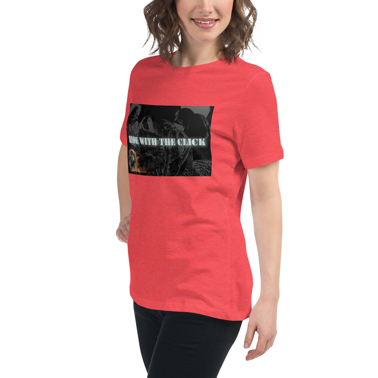 iLL Minds – Ride With The Click - Women's Relaxed T-Shirt | Hip-Hop & Streetwear Tee