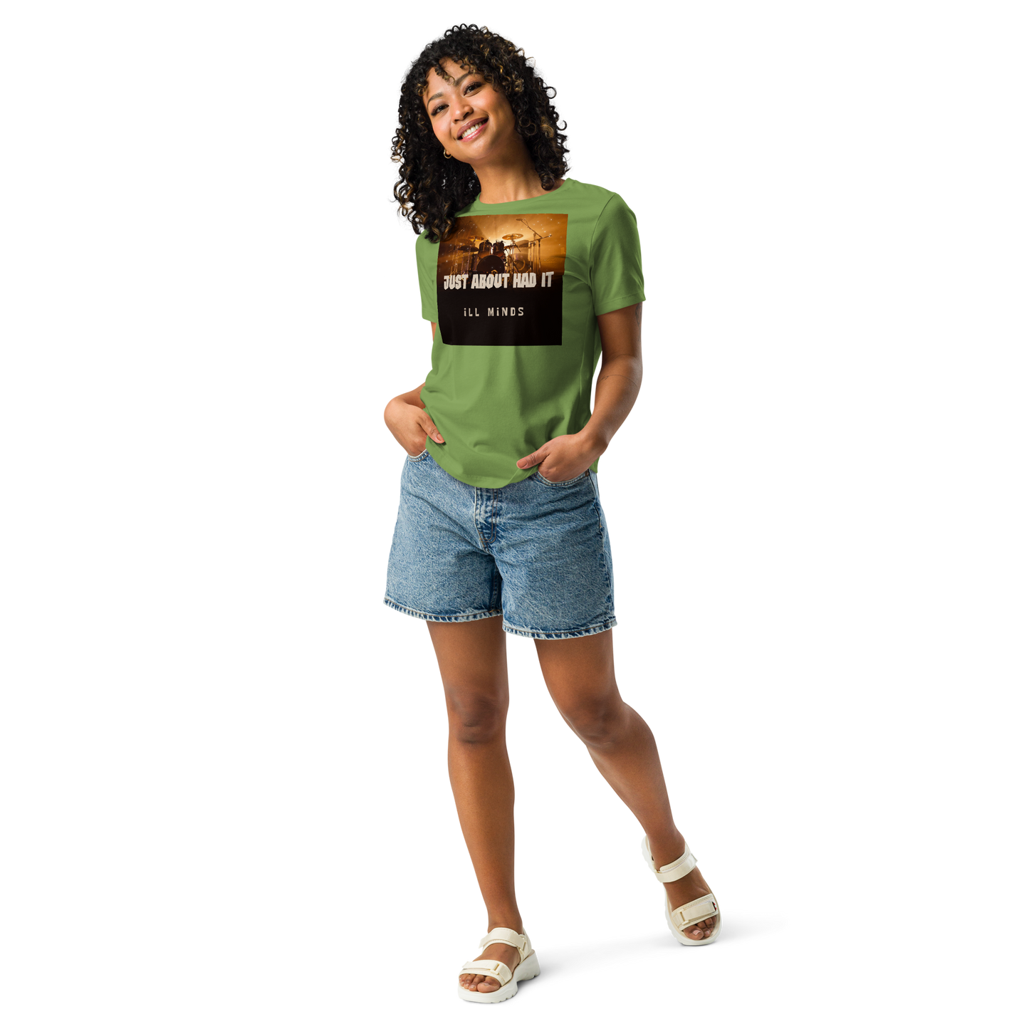 iLL Minds - Just About Had It - Women's Relaxed T-Shirt – Soft Cotton Streetwear Tee