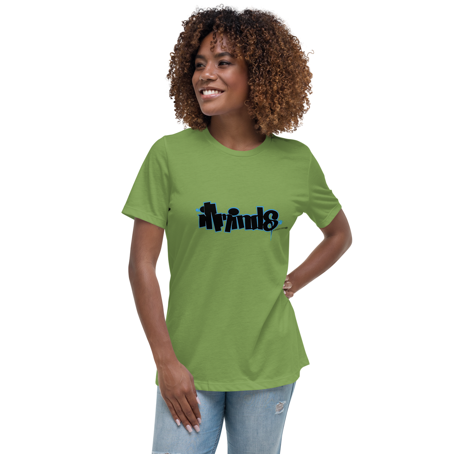 iLL Minds - Garden State Blue Women's T-Shirt | Hip-Hop & Rock Streetwear Tee