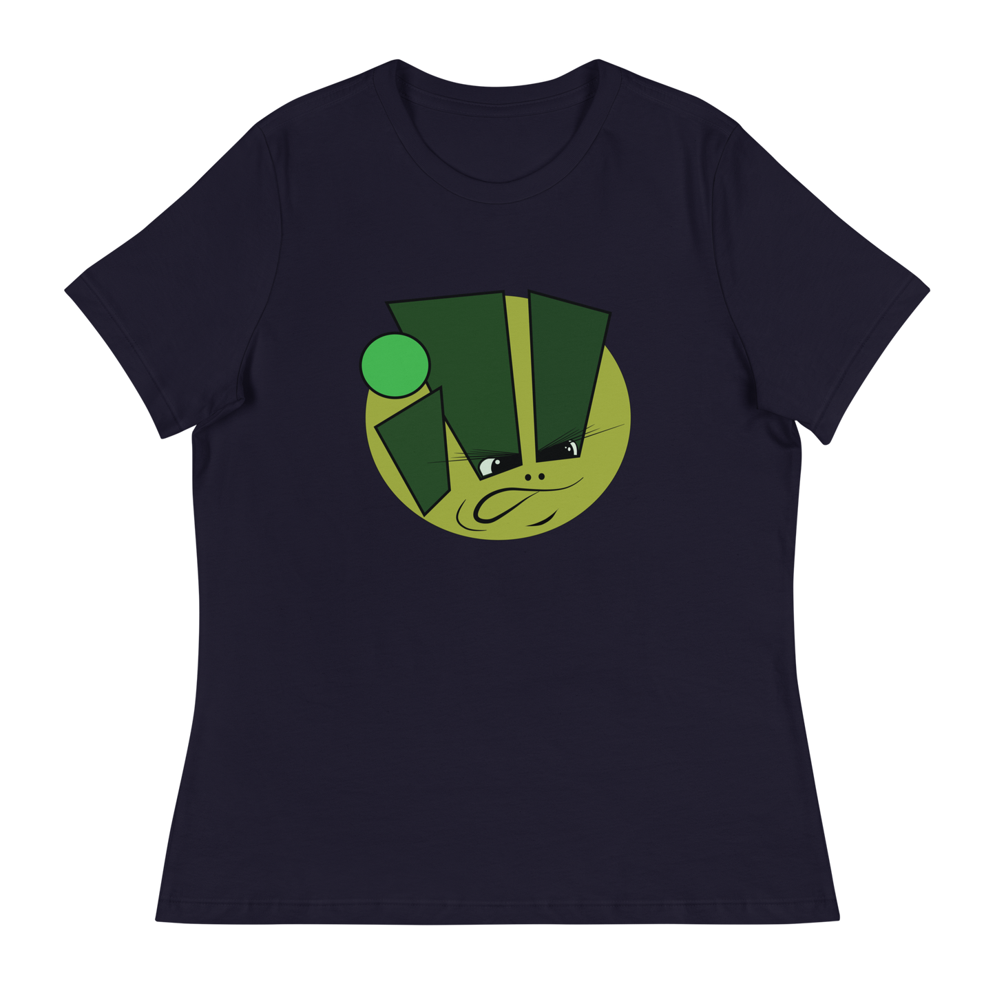 iLL Minds - iLL Face Women's Relaxed T-Shirt - Hip Hop & Rock Style - Soft Cotton Tee