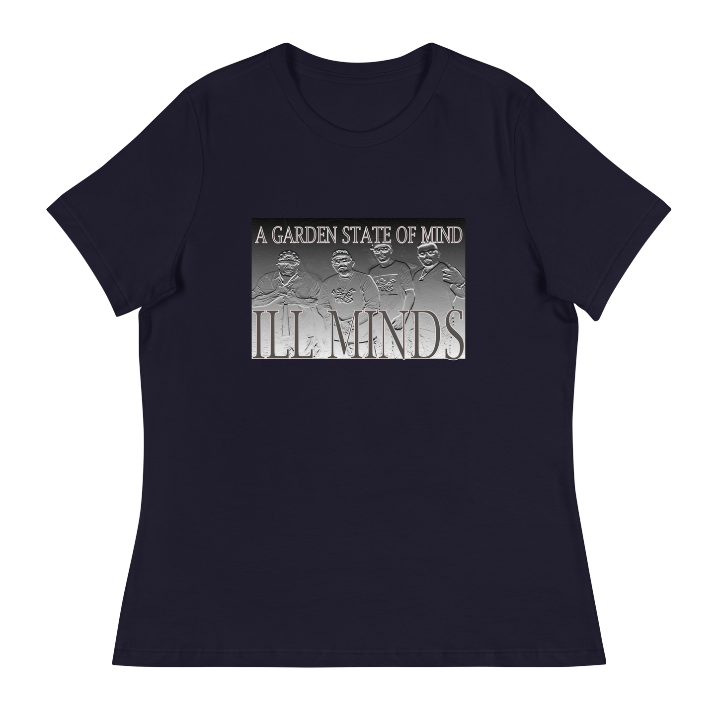 iLL Minds - Engraved Women's Relaxed T-Shirt | Soft & Stylish Hip-Hop Streetwear Tee
