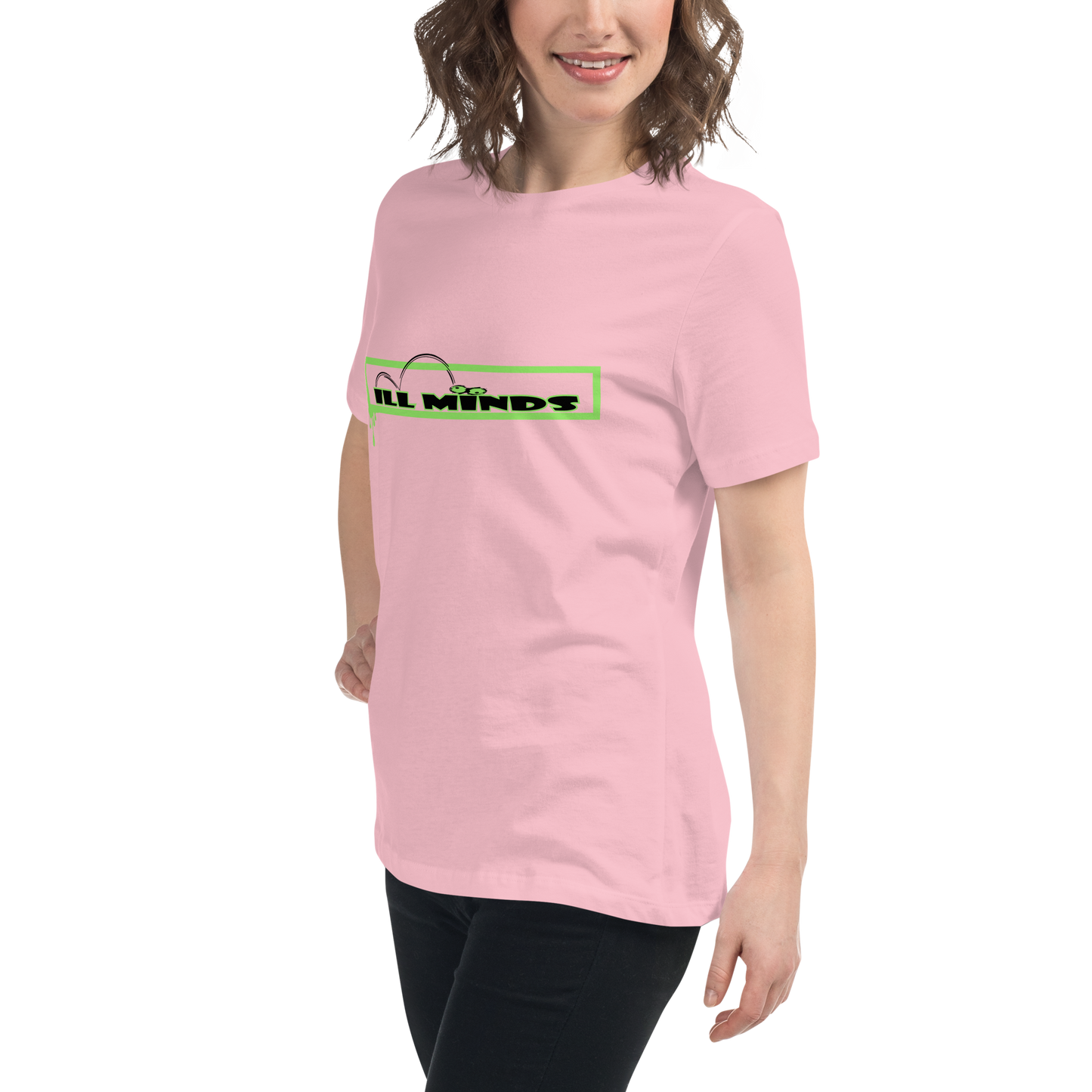 iLL Minds - iLL Eyes - Women's Relaxed Fit T-Shirt – Trendy Hip-Hop Streetwear Tee