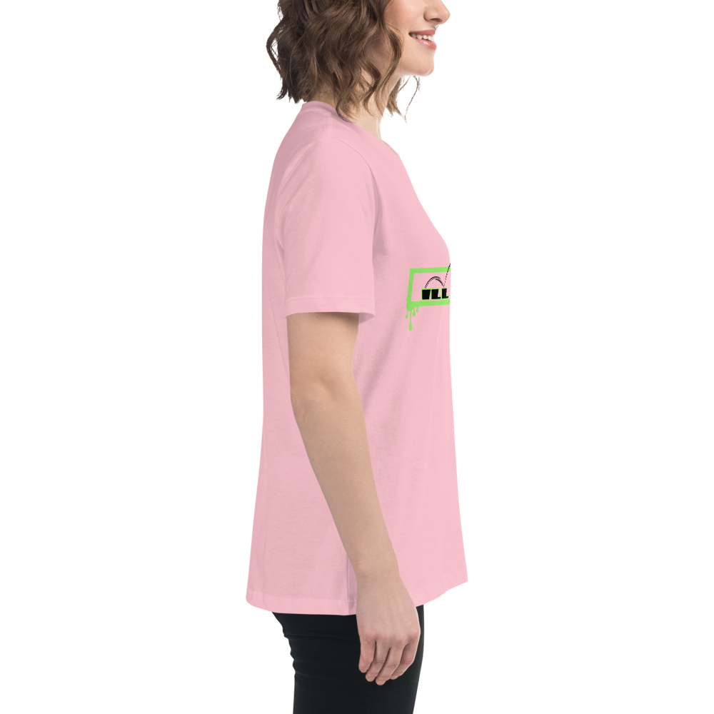 iLL Minds - iLL Eyes - Women's Relaxed Fit T-Shirt – Trendy Hip-Hop Streetwear Tee