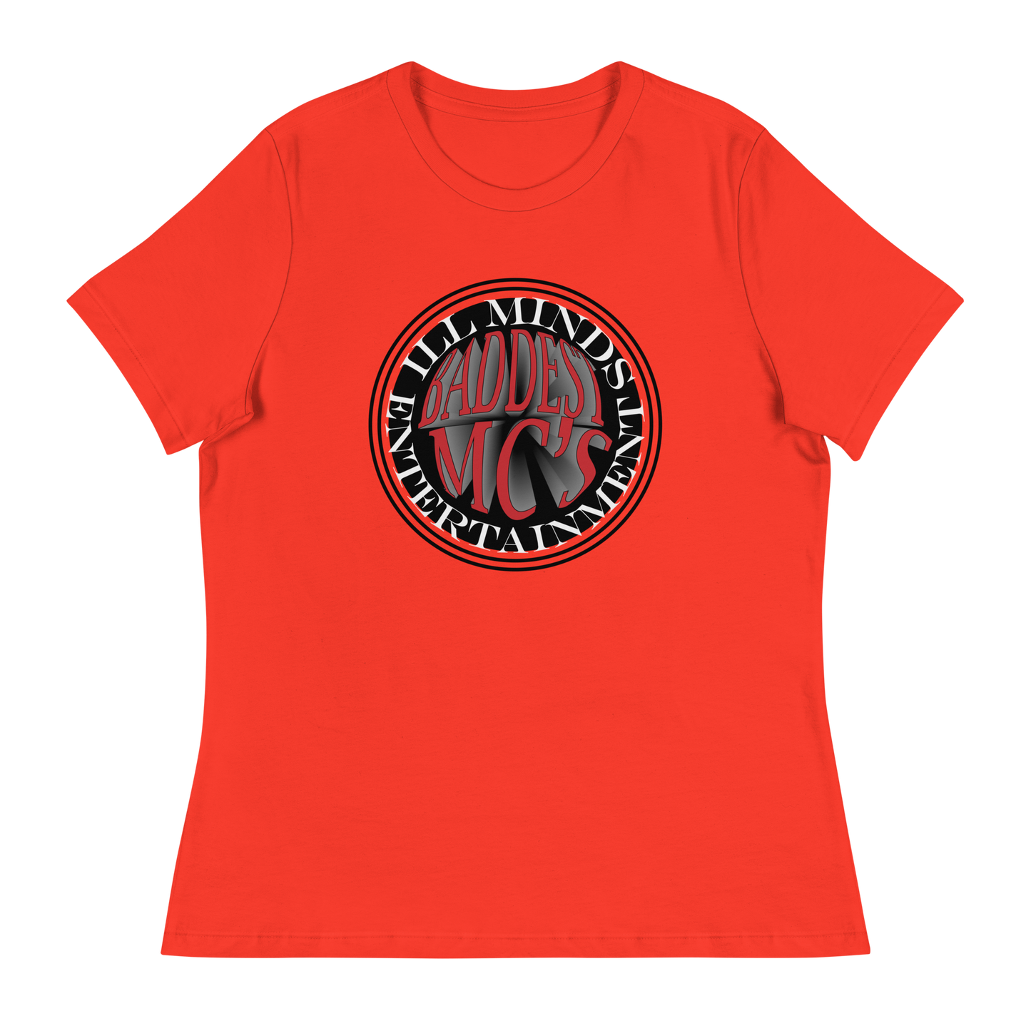 iLL Minds - Baddest MC's 3D - Women's Relaxed T-Shirt β Hip-Hop & Streetwear Fashion